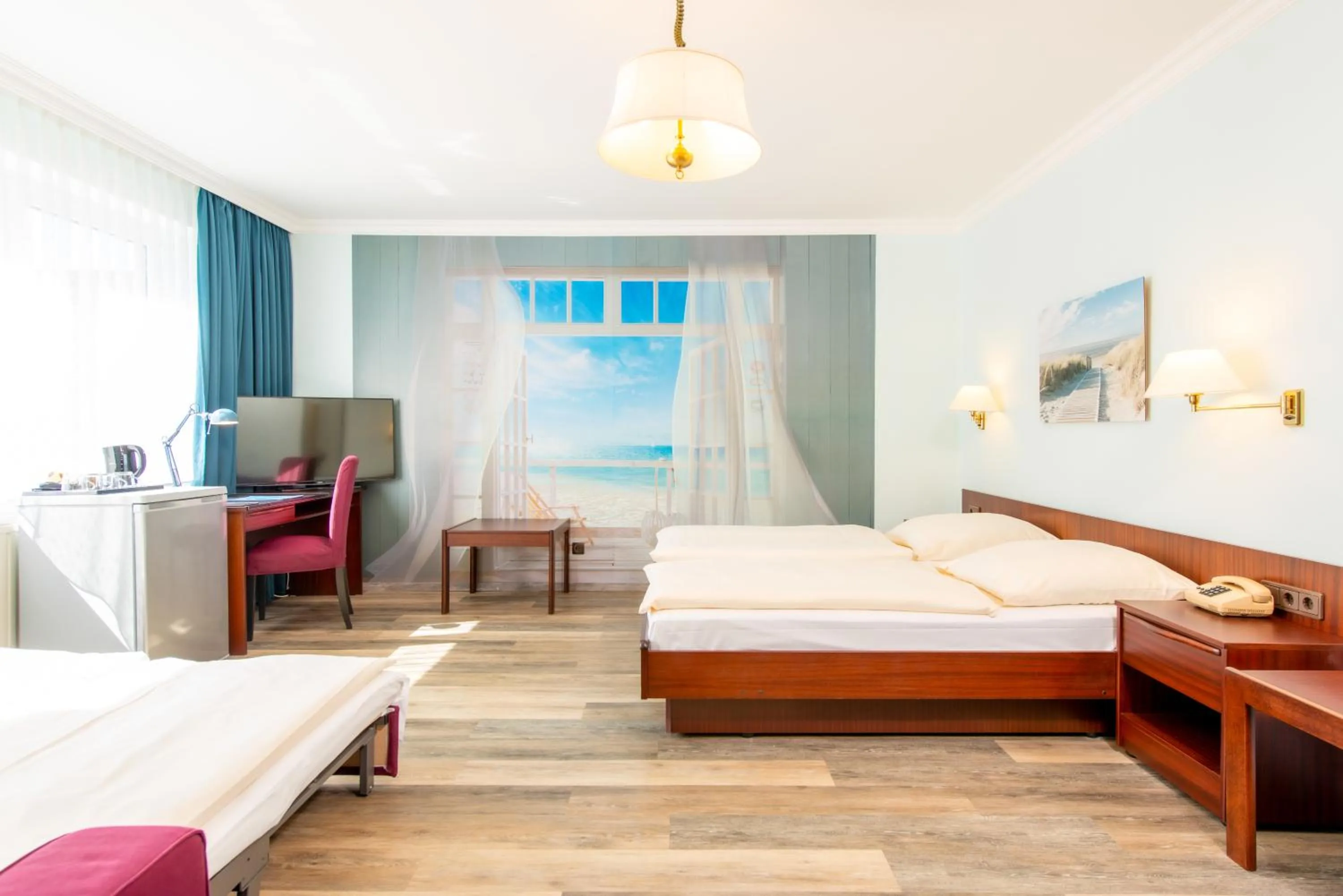 Photo of the whole room, Bed in Appart-Hotel-Heldt