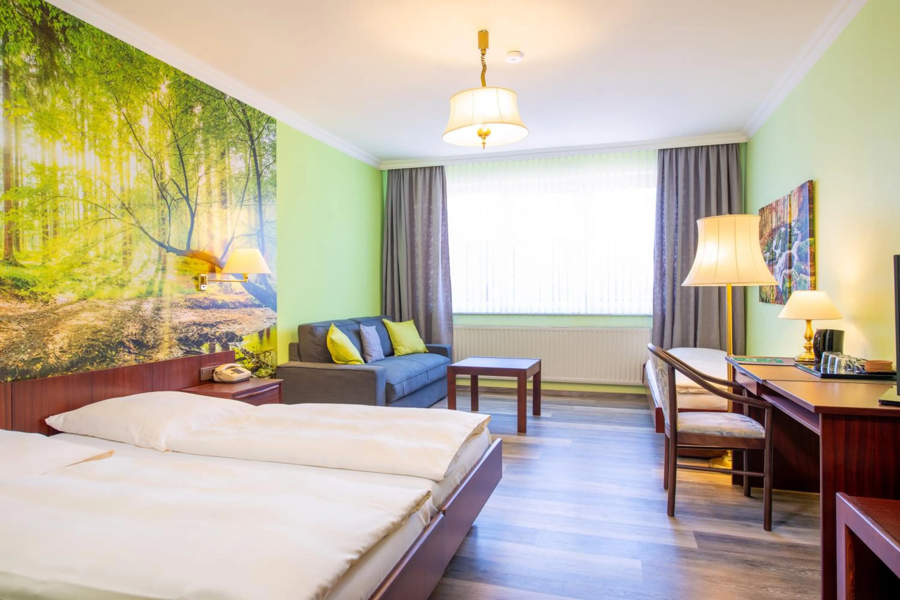Photo of the whole room, Bed in Appart-Hotel-Heldt