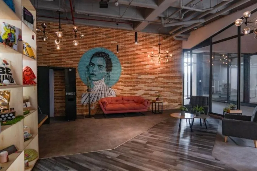 Lobby or reception in UMA Suites Chia