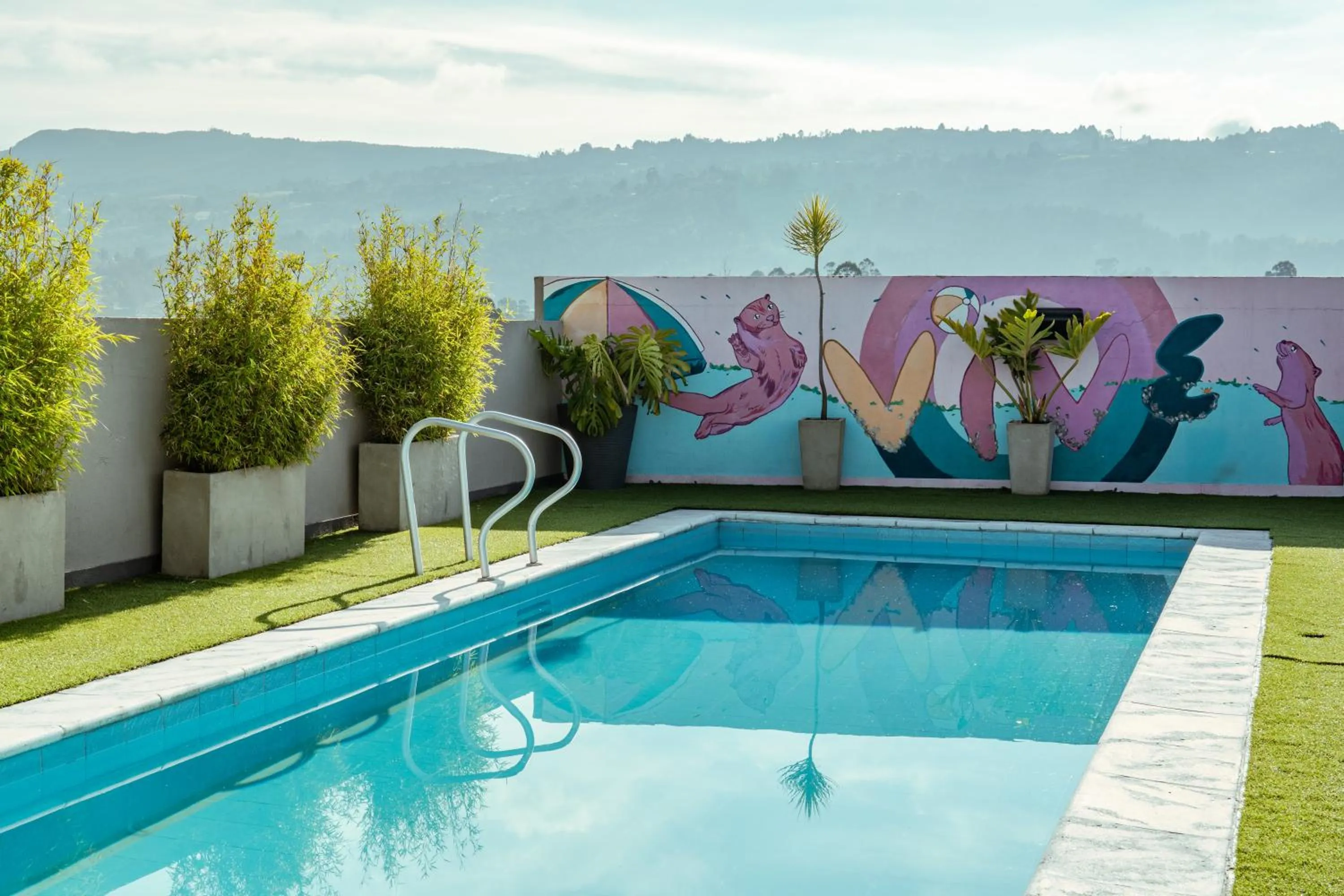 Swimming pool in UMA Suites Chia