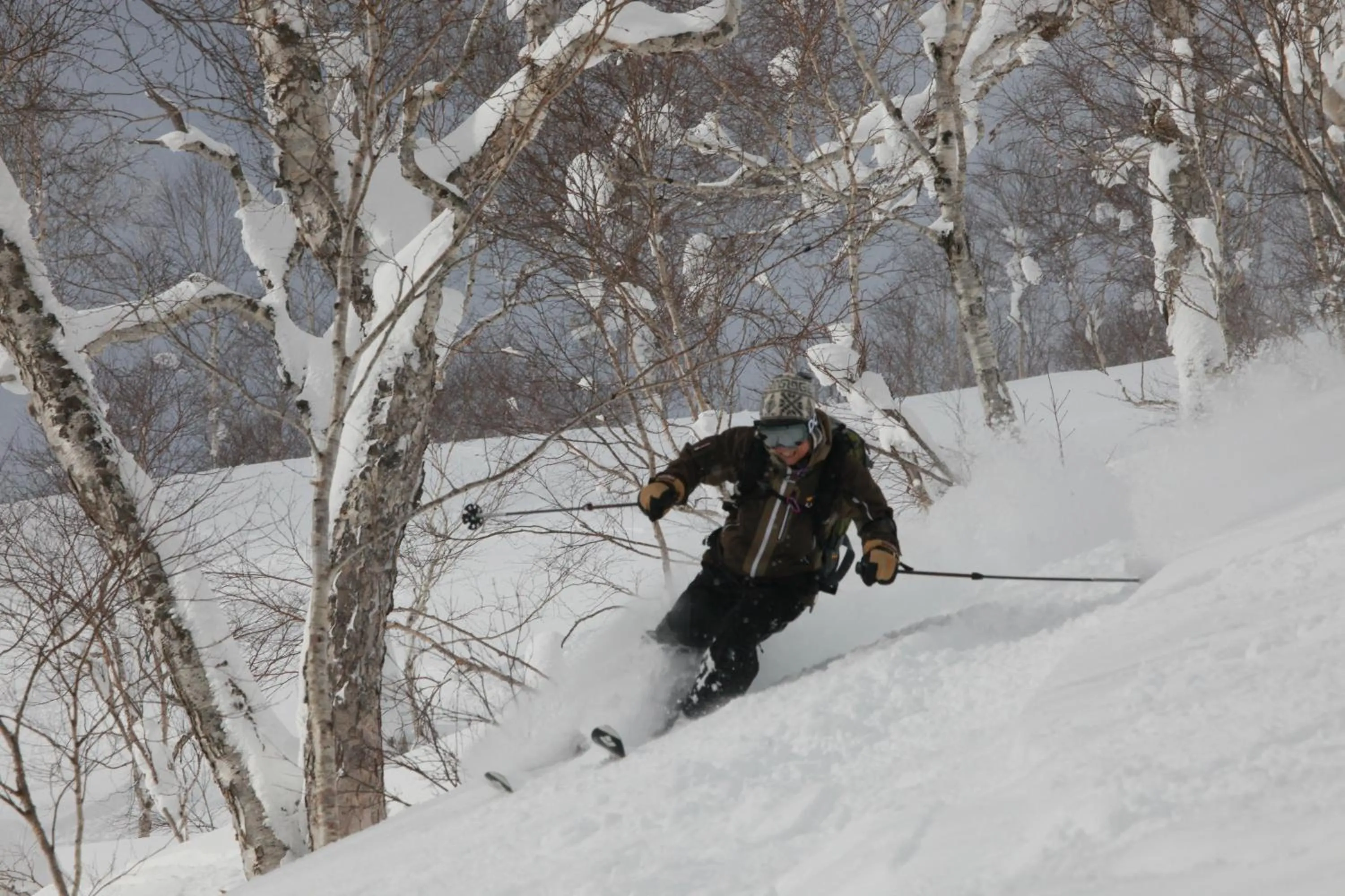 Skiing in Niseko Northern Resort, An'nupuri
