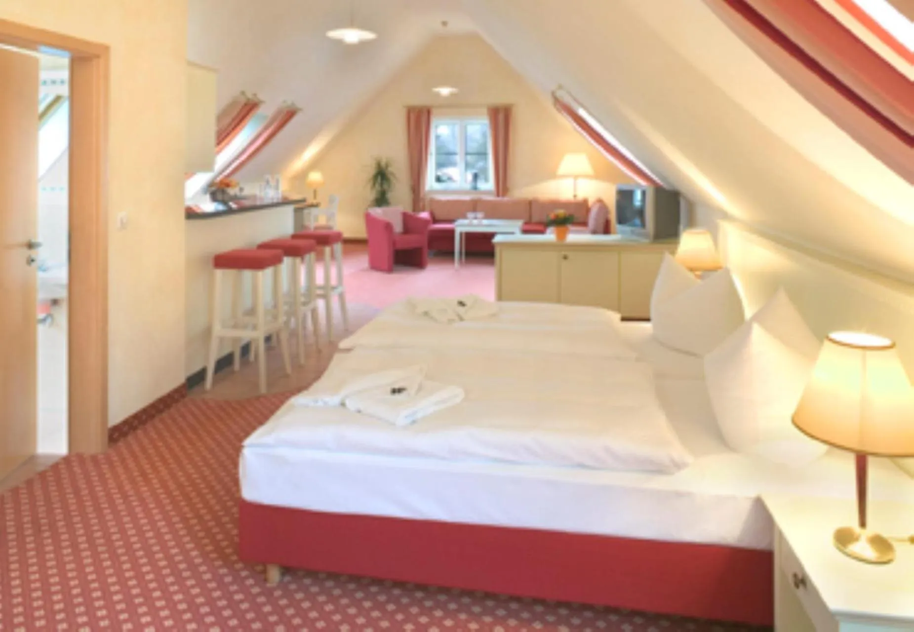 Bed in Hotel Landgasthof Hofmeier