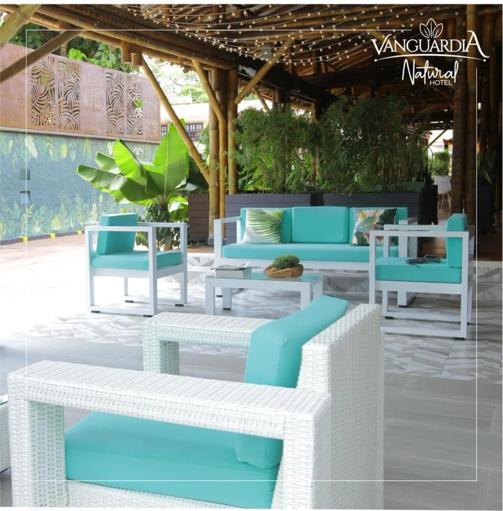 Seating area in Hotel Vanguardia Natural