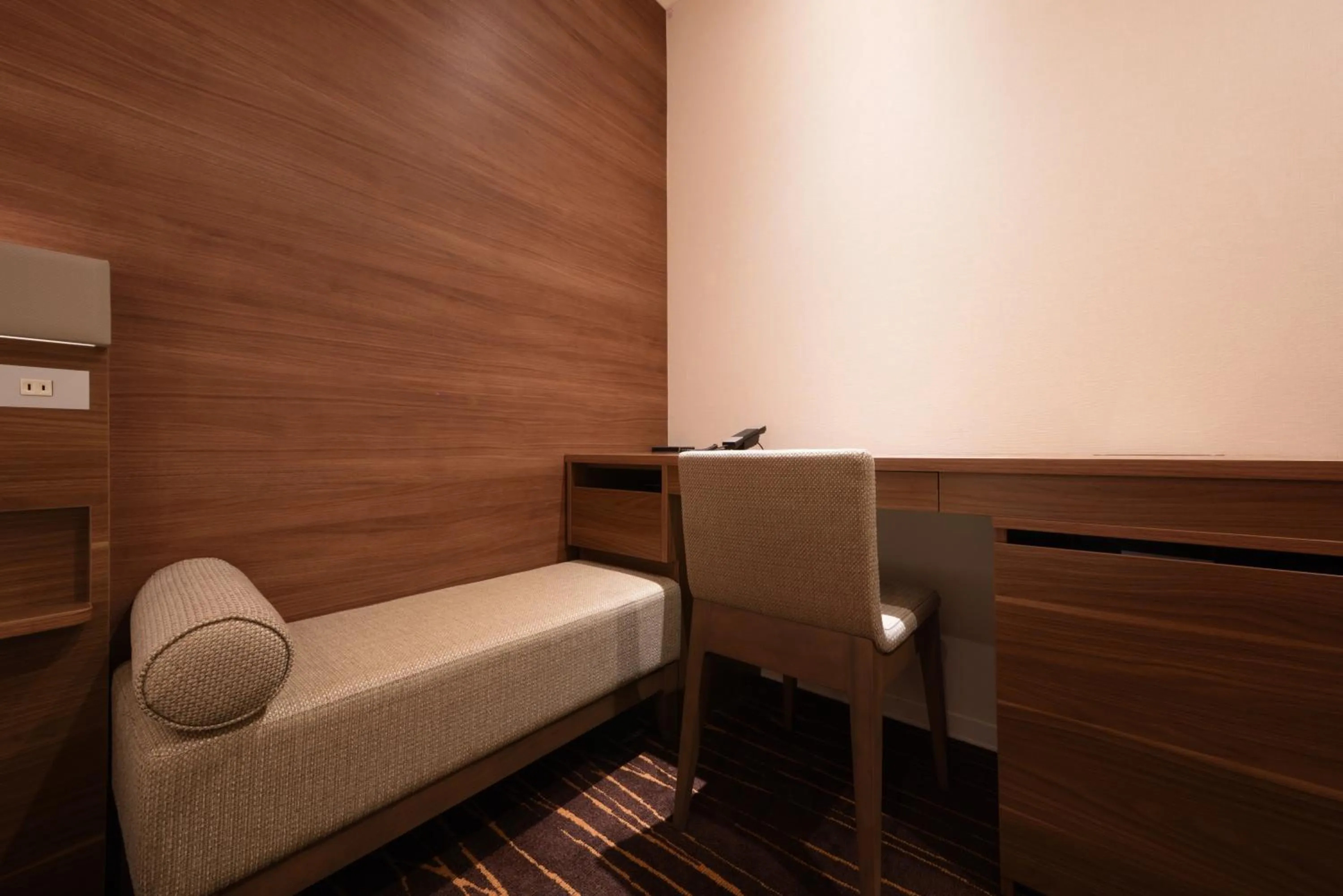 Bed in Hotel JAL City Sendai