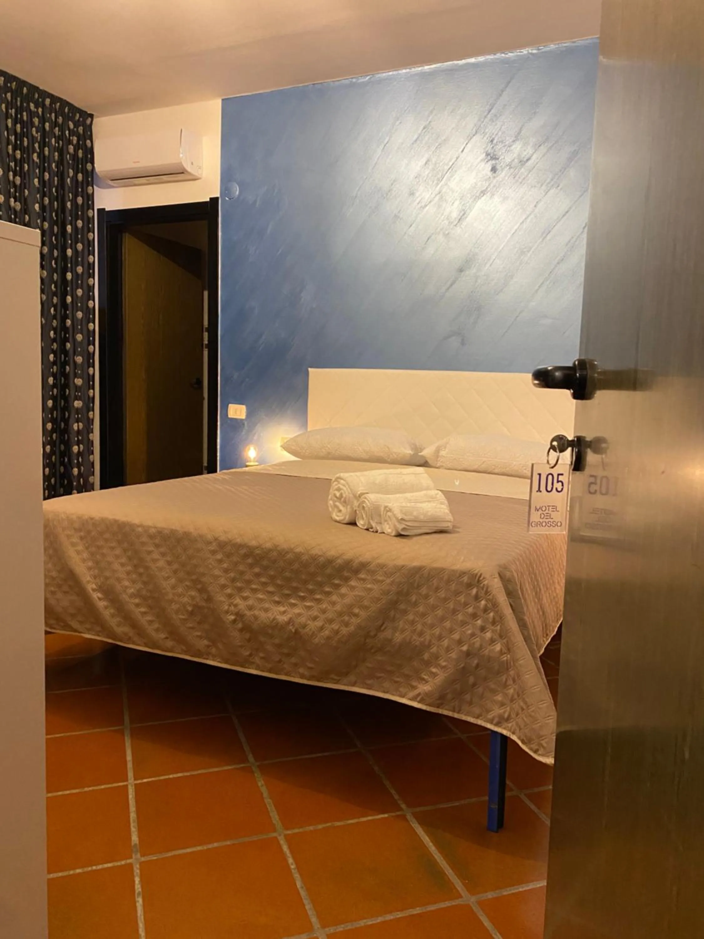 Bed in Motel Del Grosso