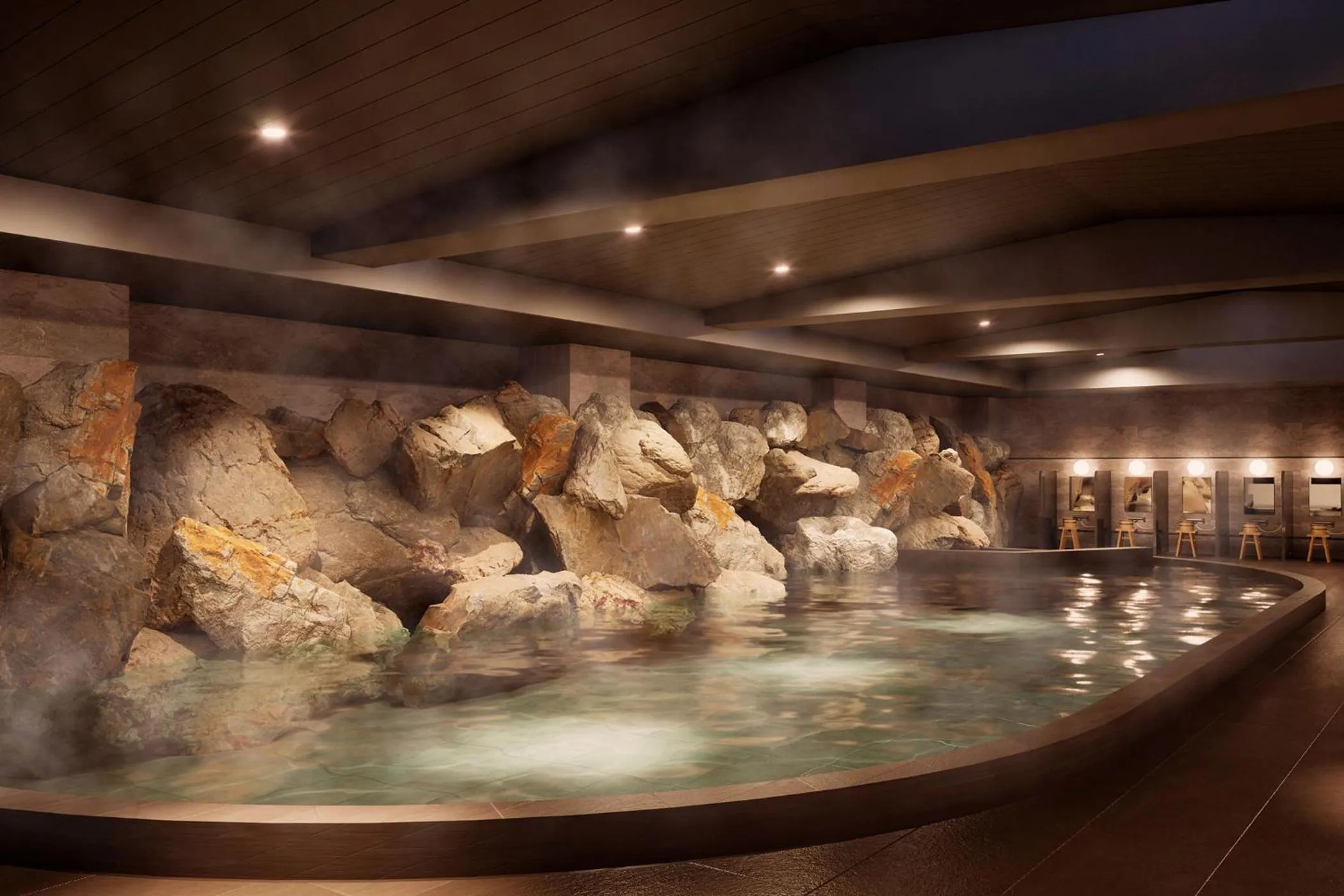 Public Bath in Ooedo Onsen Monogatari Premium Kinugawa Kanko Hotel