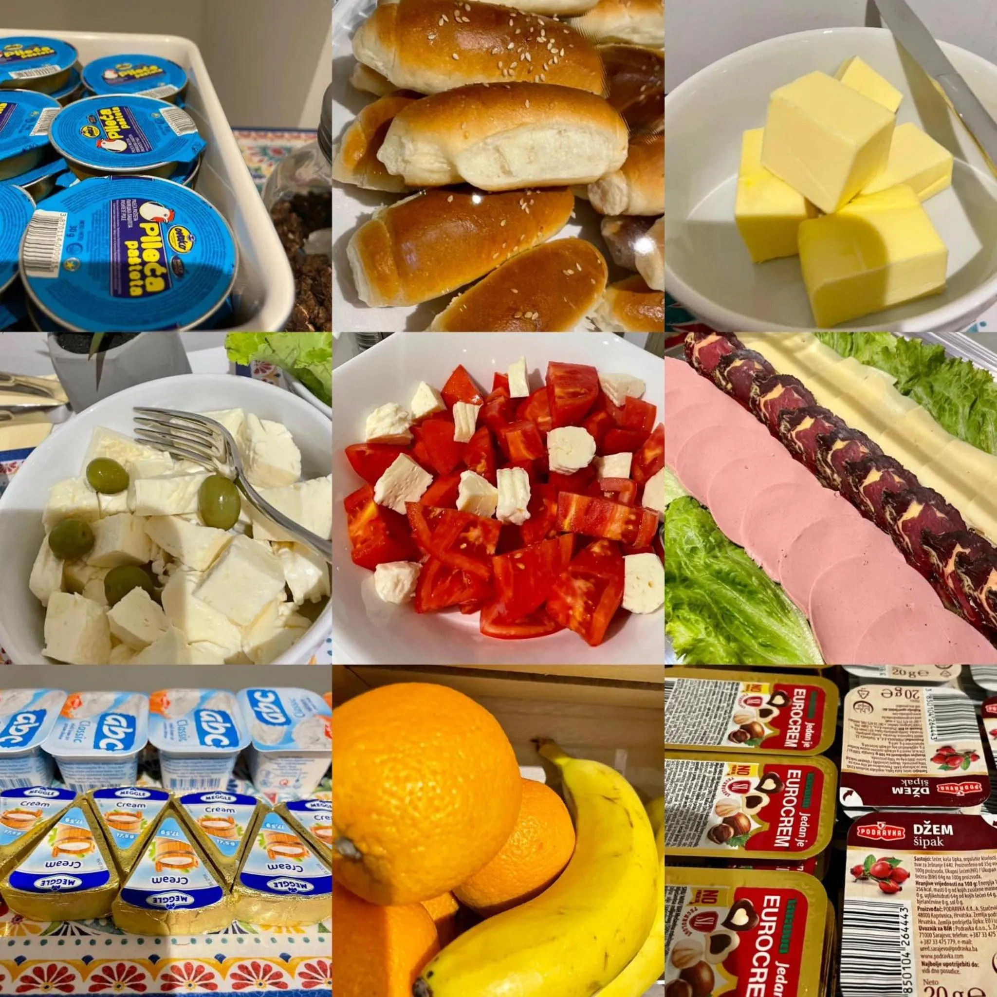 Breakfast in Hotel Stolac