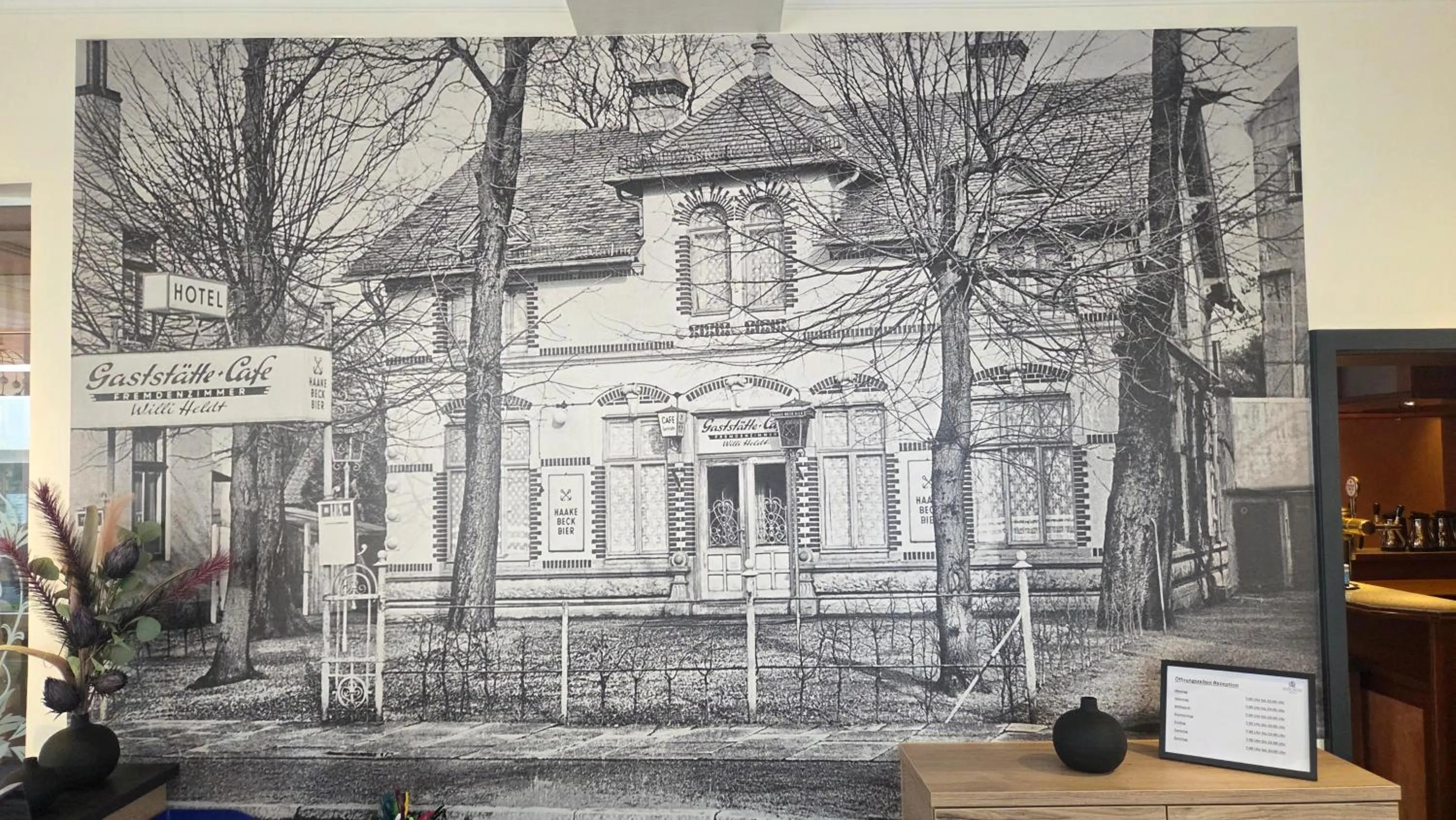 Lobby or reception in Hotel Heldt