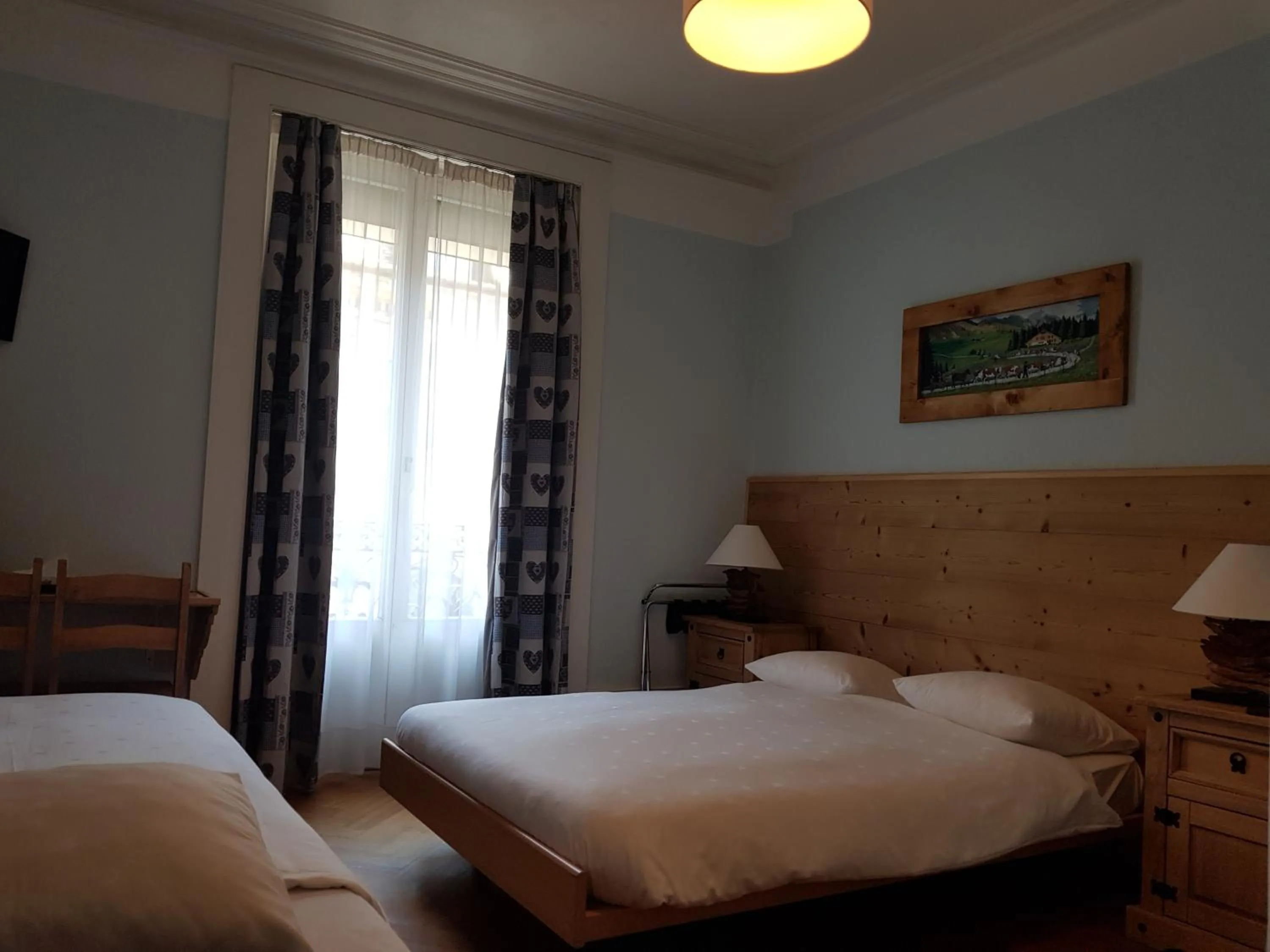 Bedroom, Bed in Hotel de Geneve