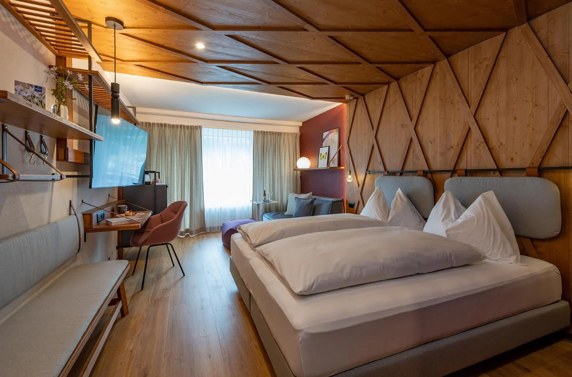 Photo of the whole room, Bed in Sunstar Hotel Lenzerheide