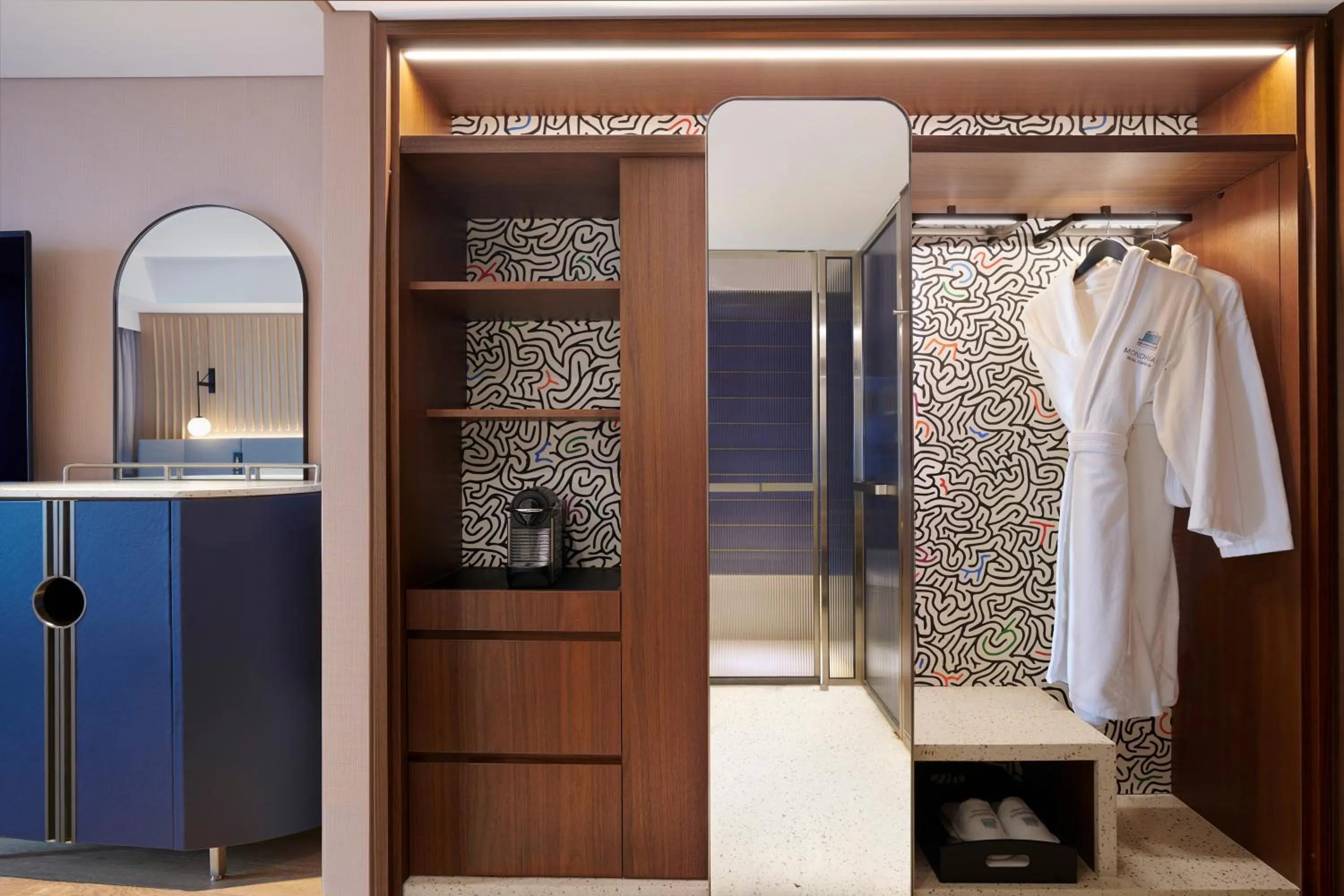 storage in Mondrian Seoul Itaewon