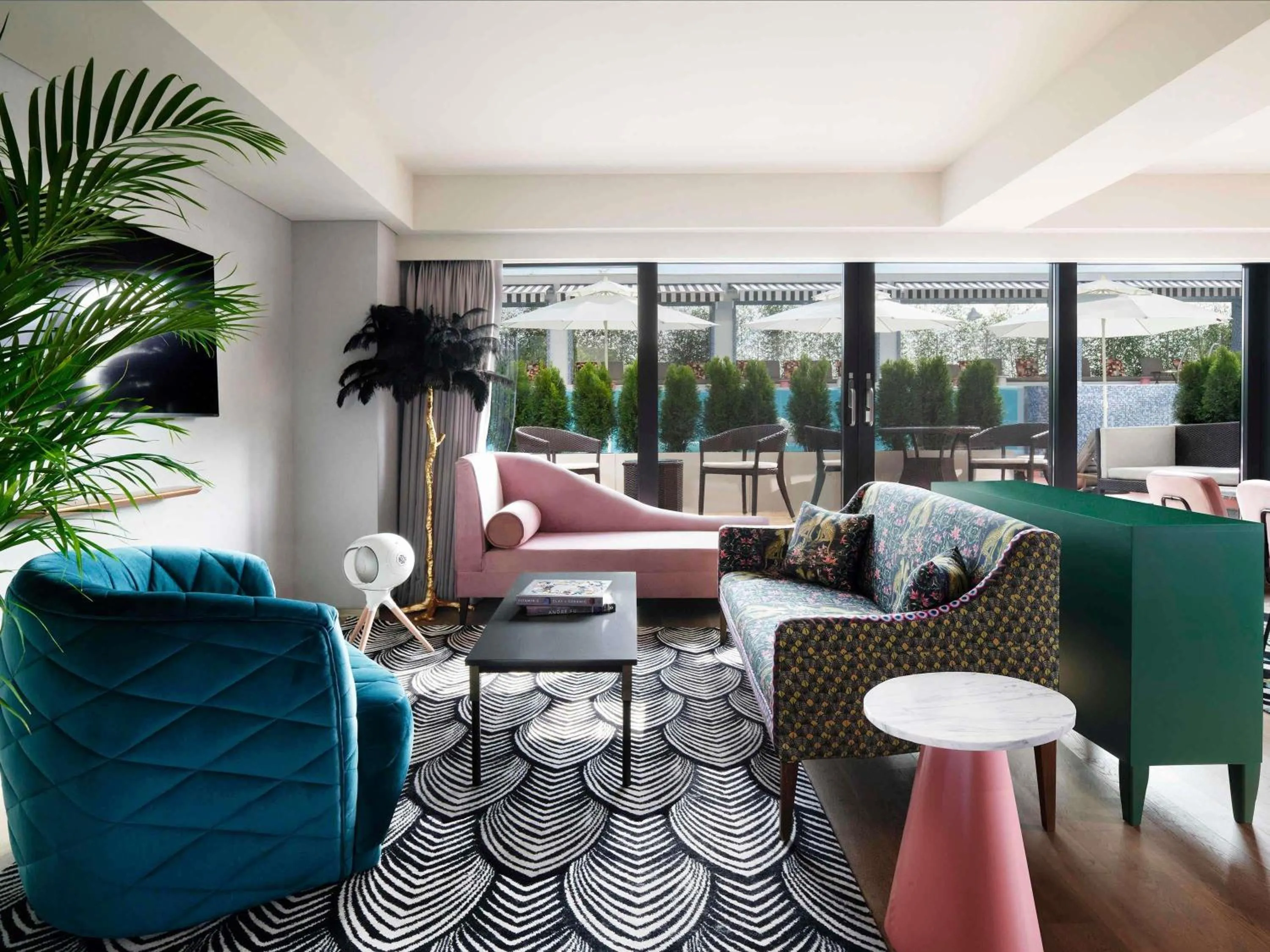 Bedroom in Mondrian Seoul Itaewon