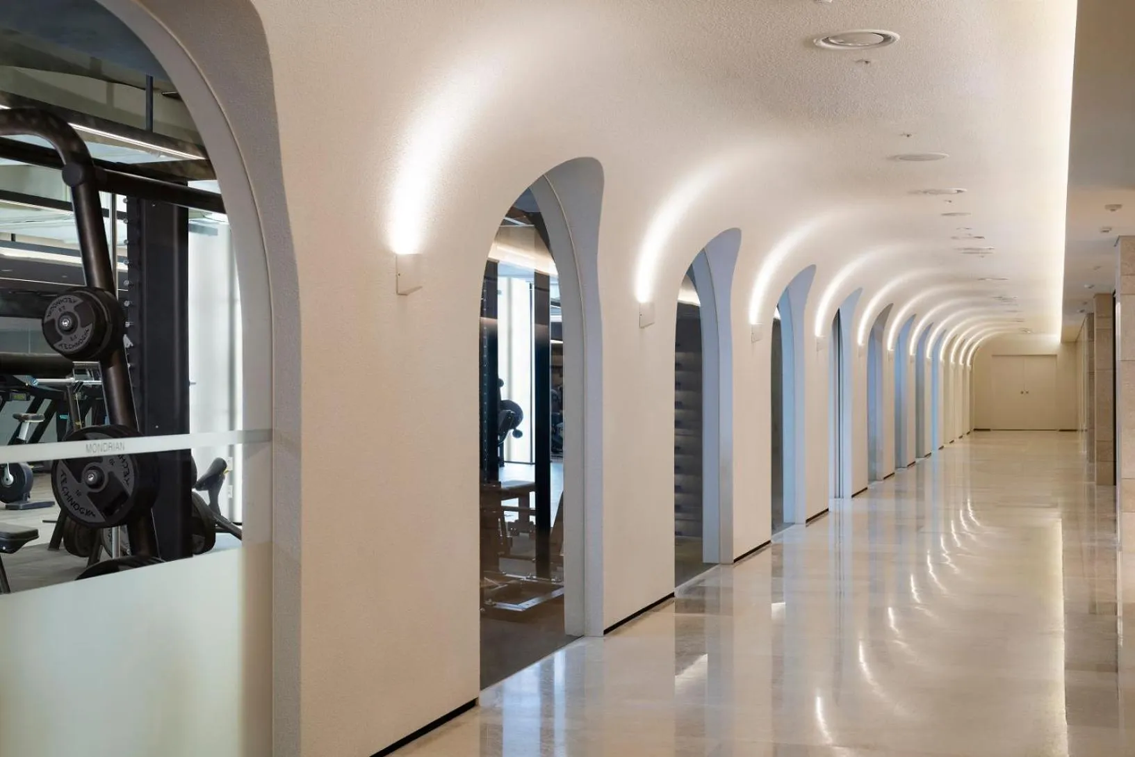 Fitness centre/facilities in Mondrian Seoul Itaewon