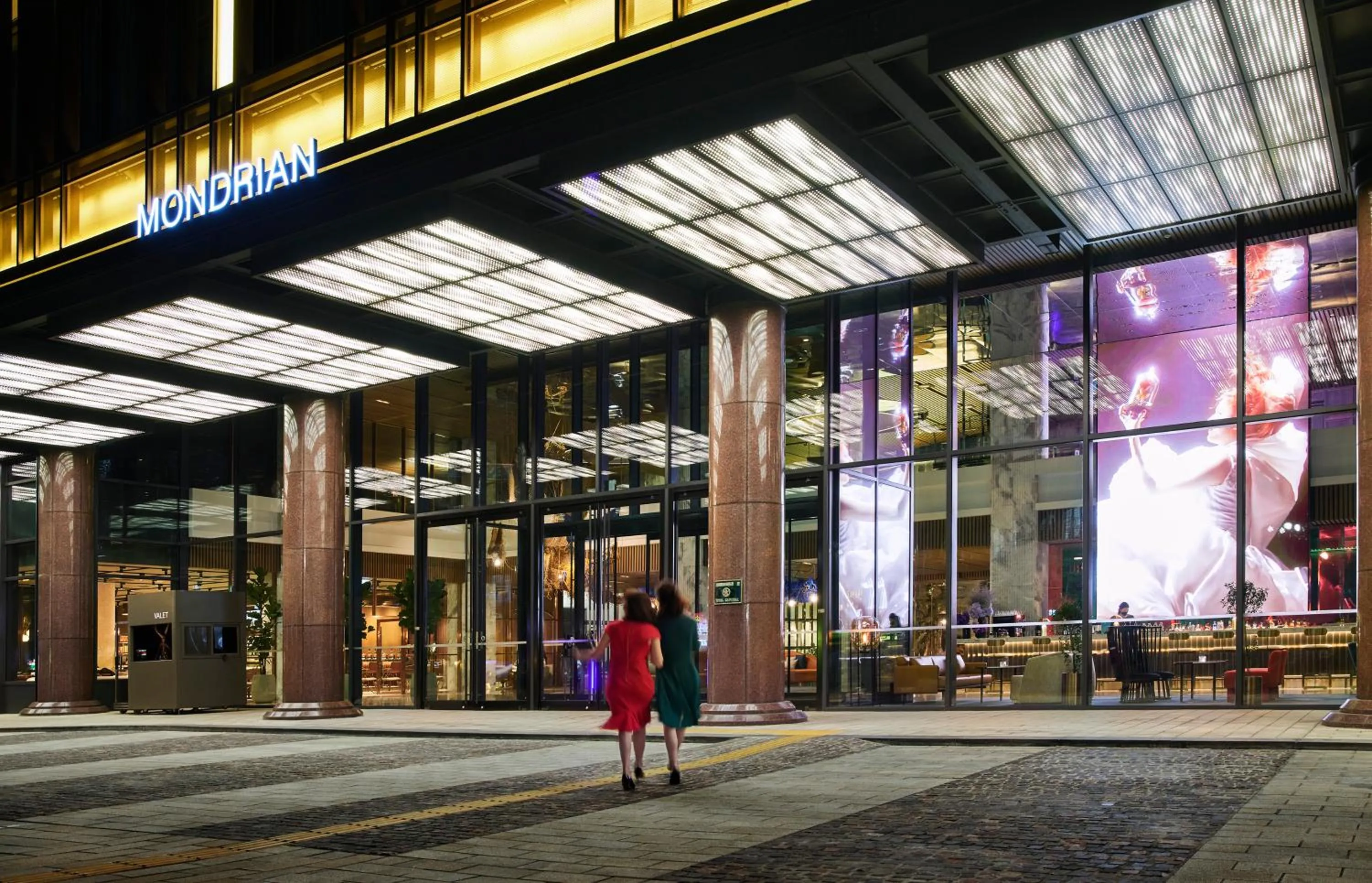 Facade/entrance in Mondrian Seoul Itaewon