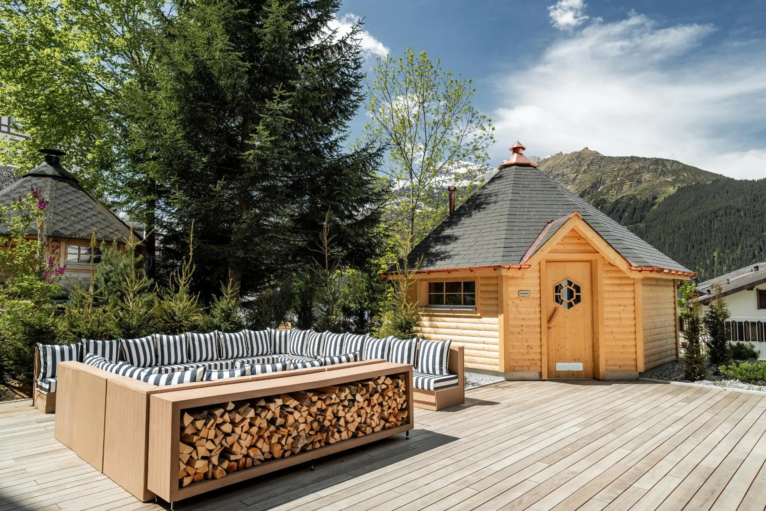 Patio in Braunbär Hotel & Spa - Former Alpine Sunstar Hotel