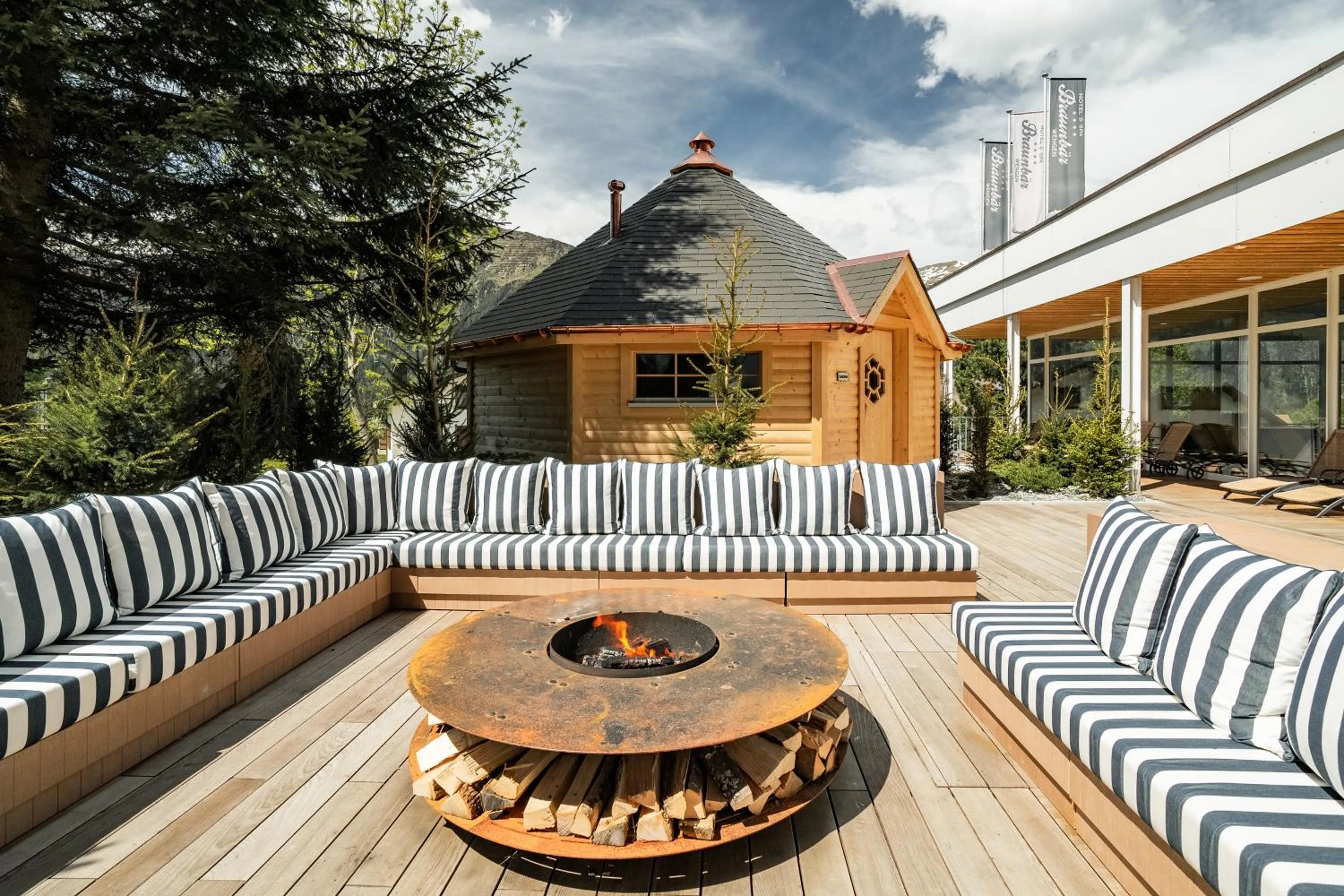 Patio in Braunbär Hotel & Spa - Former Alpine Sunstar Hotel