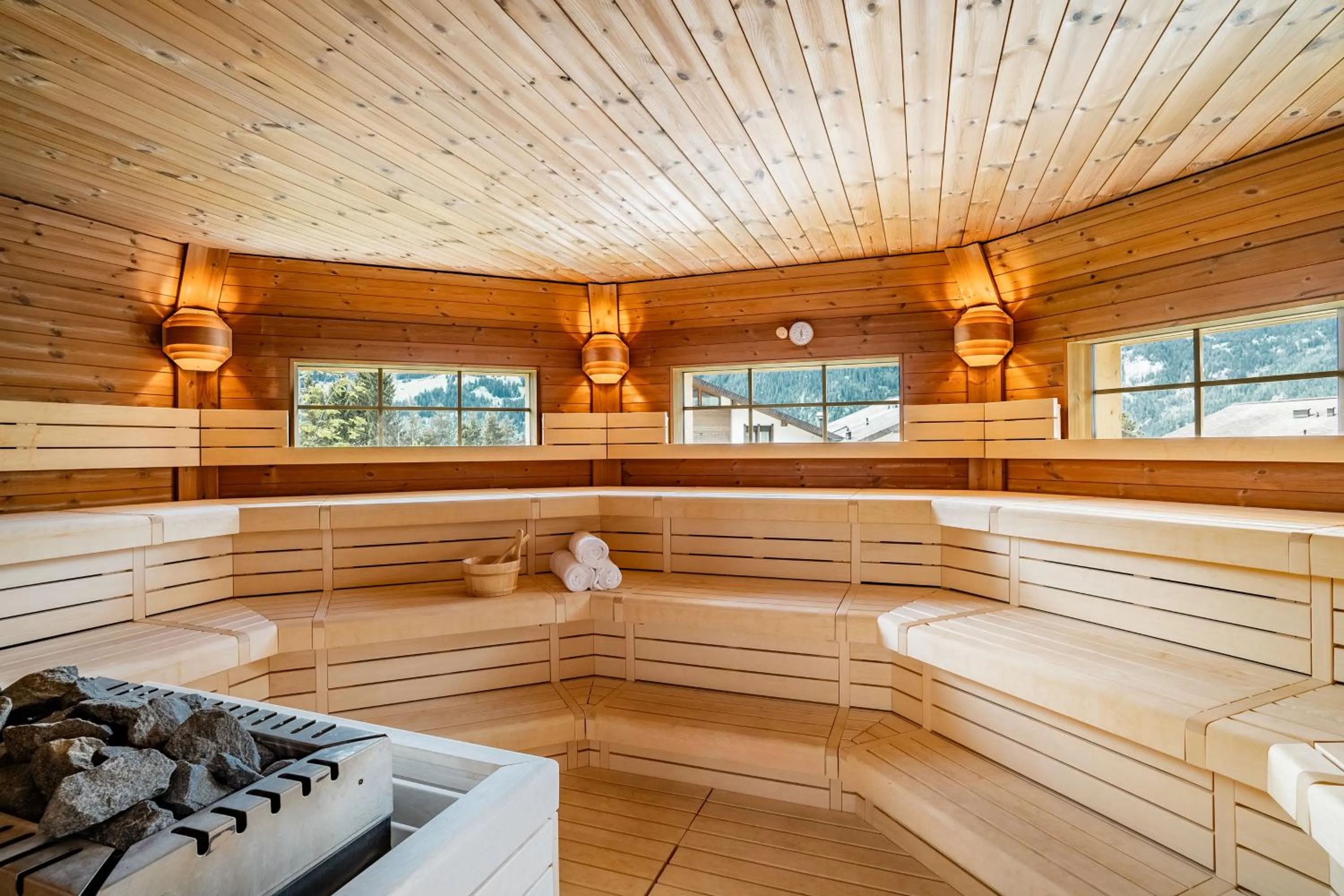 Sauna in Braunbär Hotel & Spa - Former Alpine Sunstar Hotel