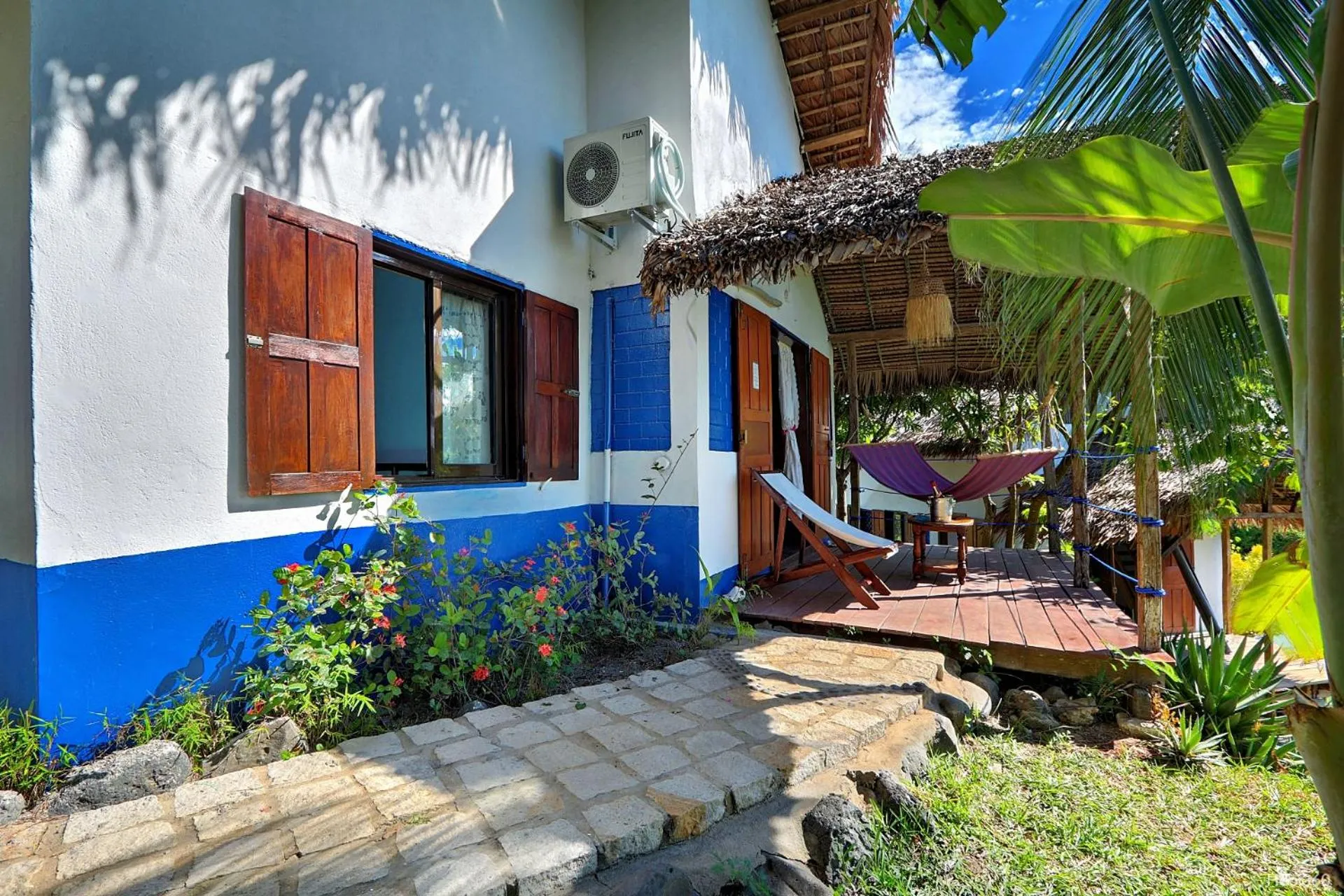 Patio in Le Grand Bleu