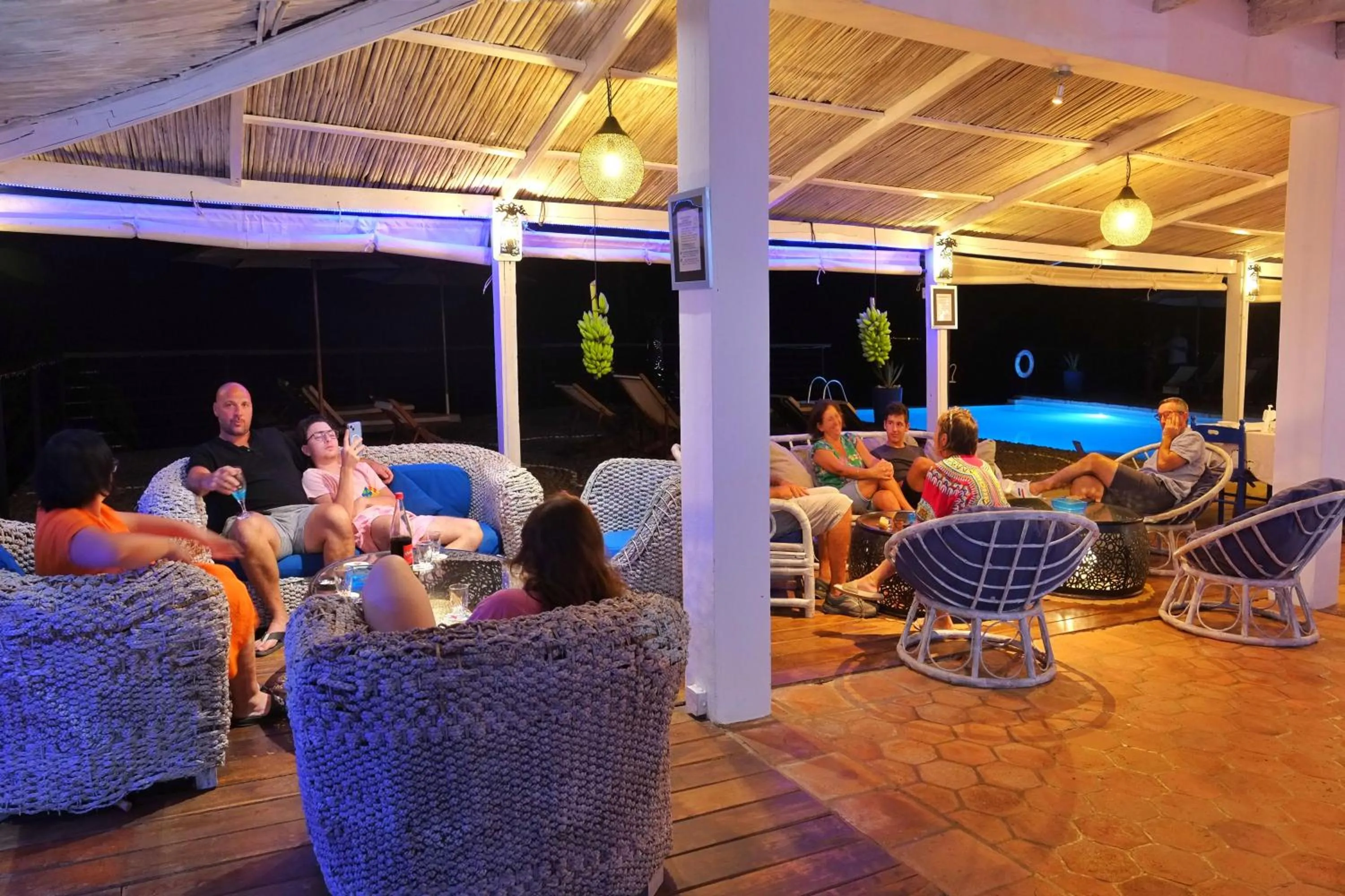 Living room in Le Grand Bleu