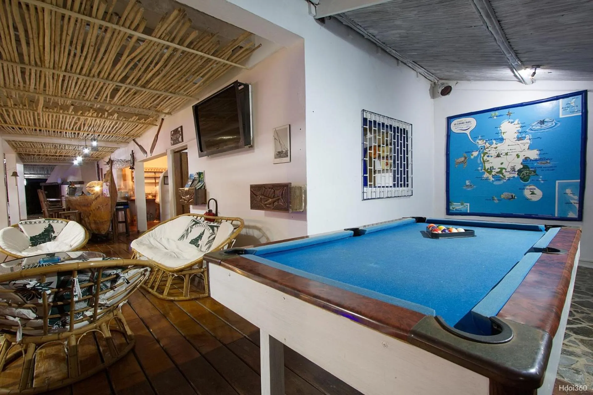 Billiard in Le Grand Bleu