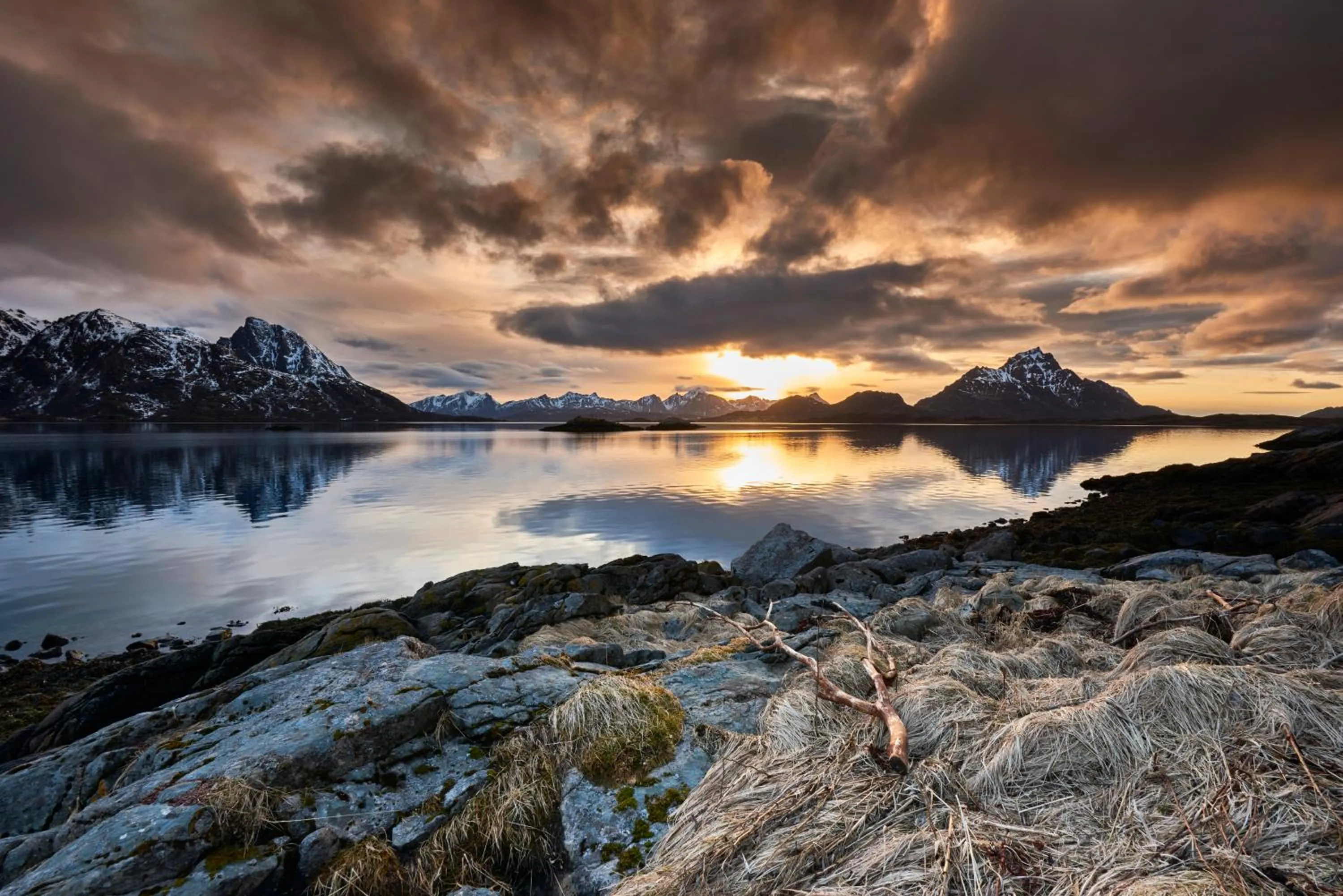 Natural landscape in Ringstad Resort