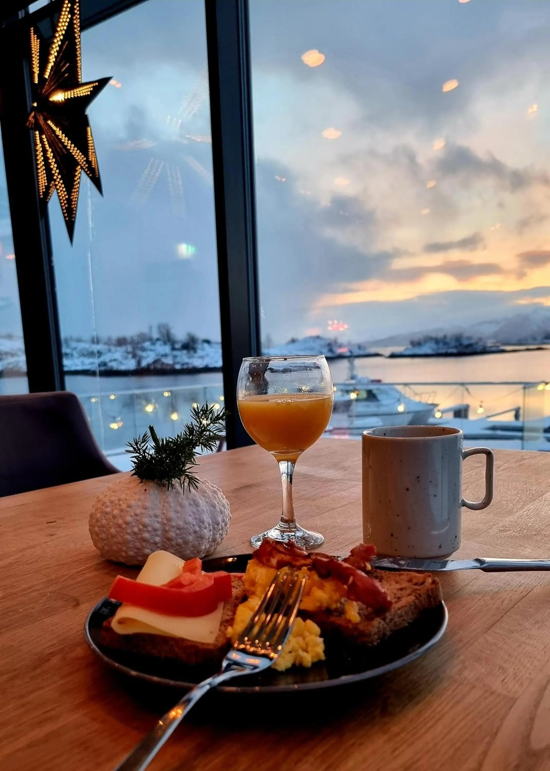 Breakfast in Ringstad Resort