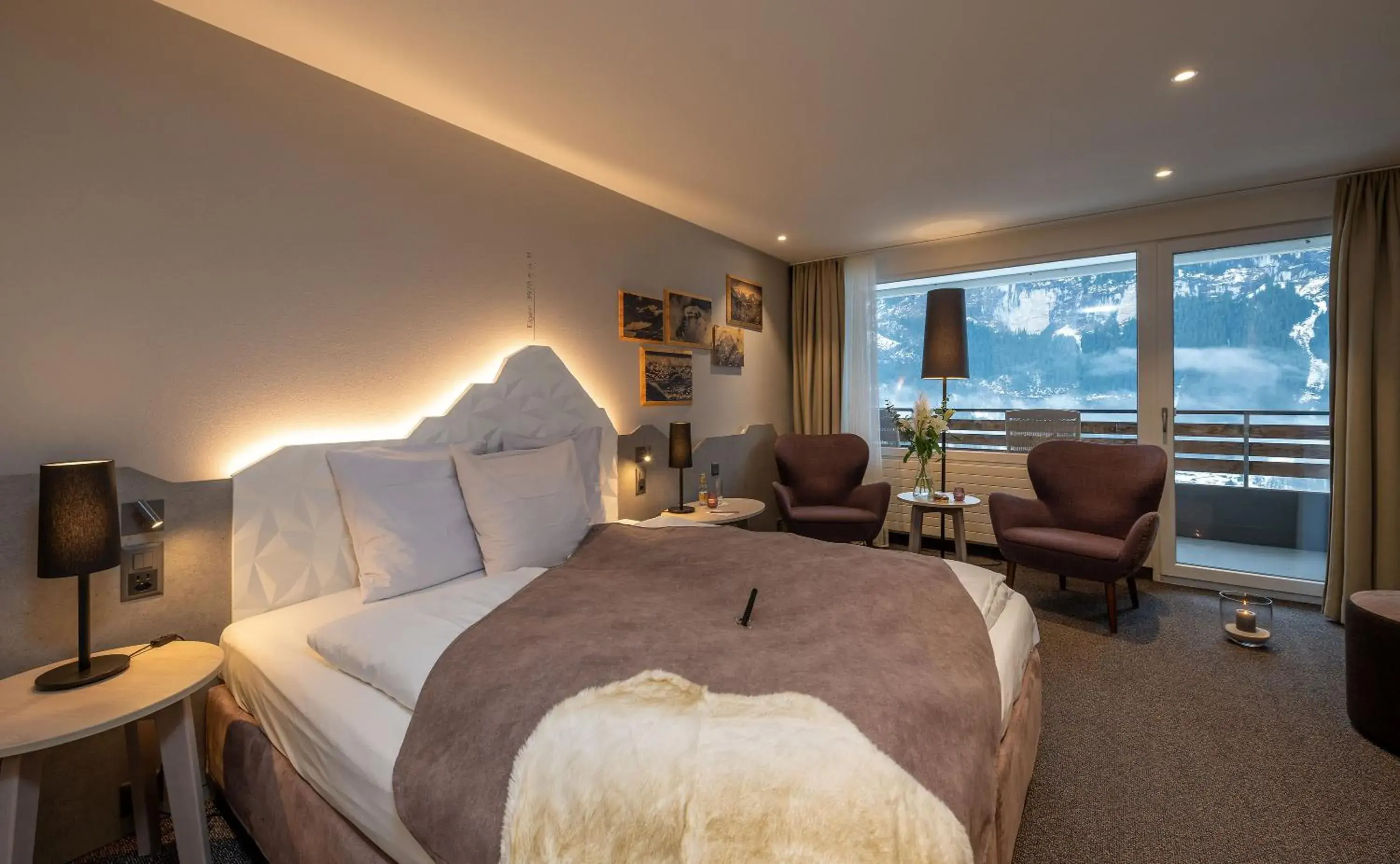 Premium Double Room in Sunstar Hotel & SPA Grindelwald Premium Double Room in Sunstar Hotel & SPA Grindelwald