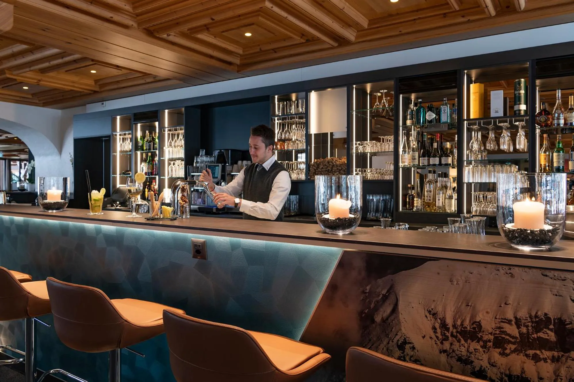 Lounge or bar in Sunstar Hotel & SPA Grindelwald