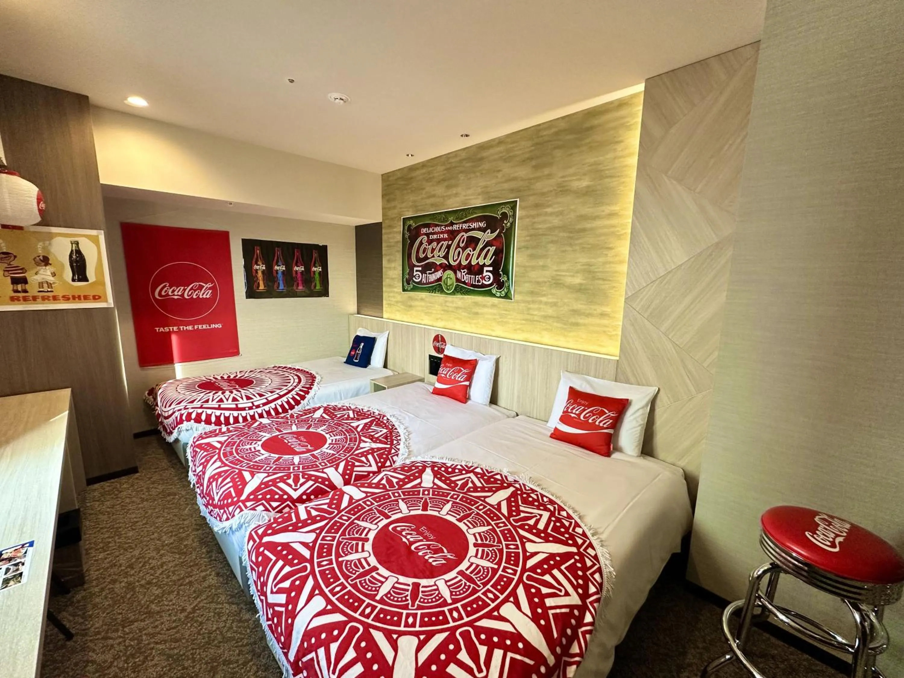 Photo of the whole room, Bed in Henn na Hotel Premier Sendai Kokubuncho