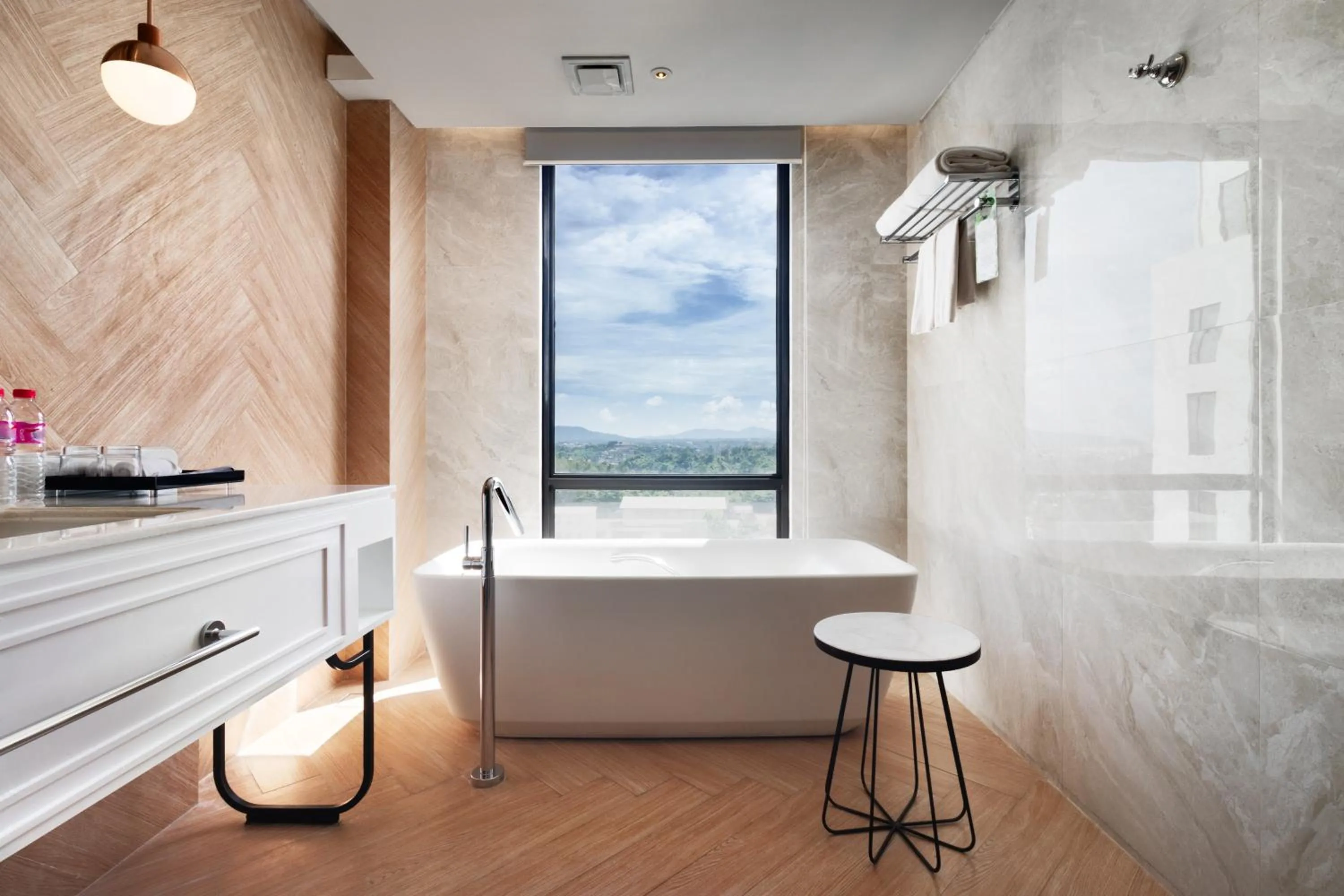 Bathroom in Luwansa Hotel and Convention Center Manado