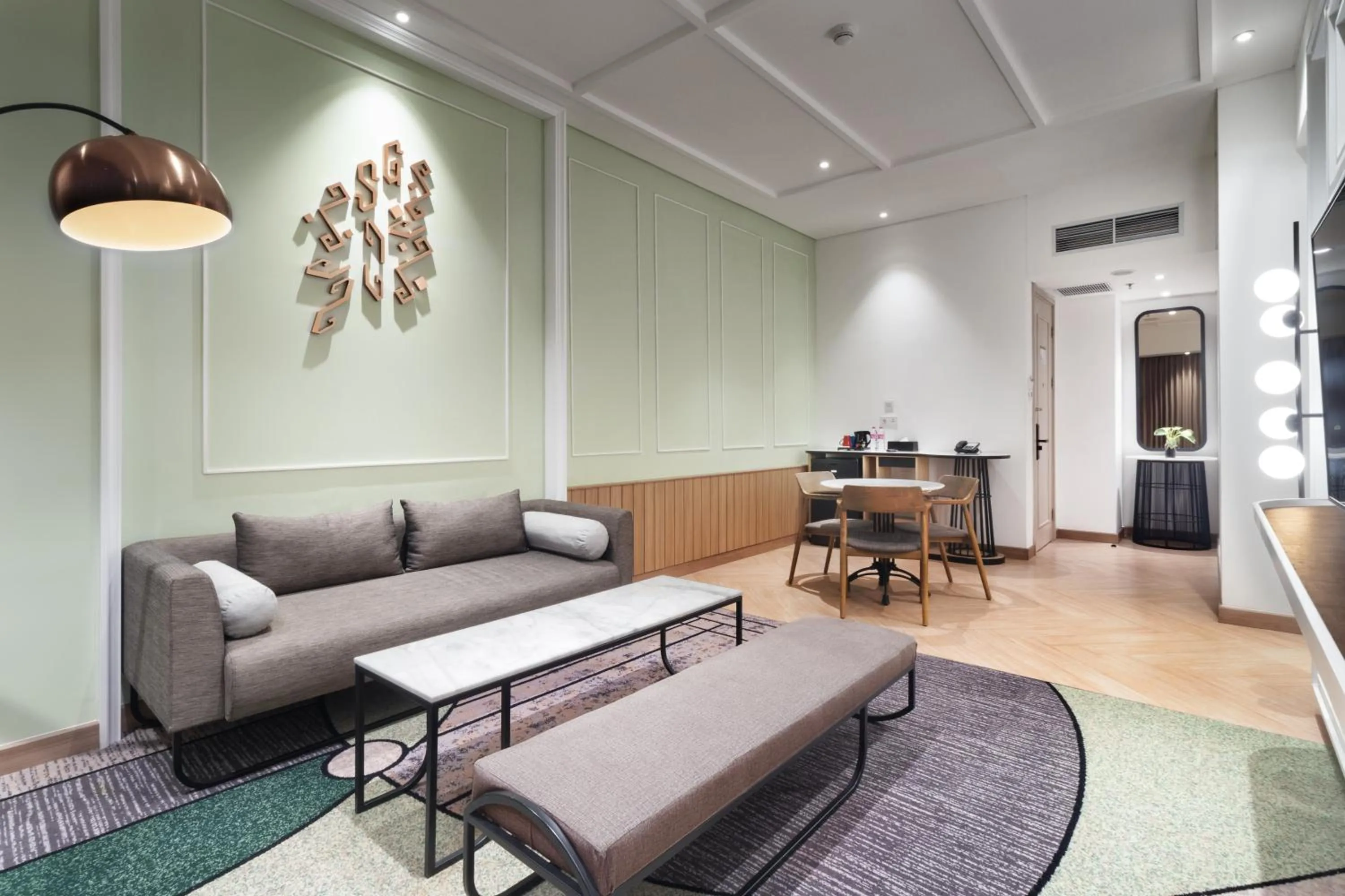 Living room in Luwansa Hotel and Convention Center Manado