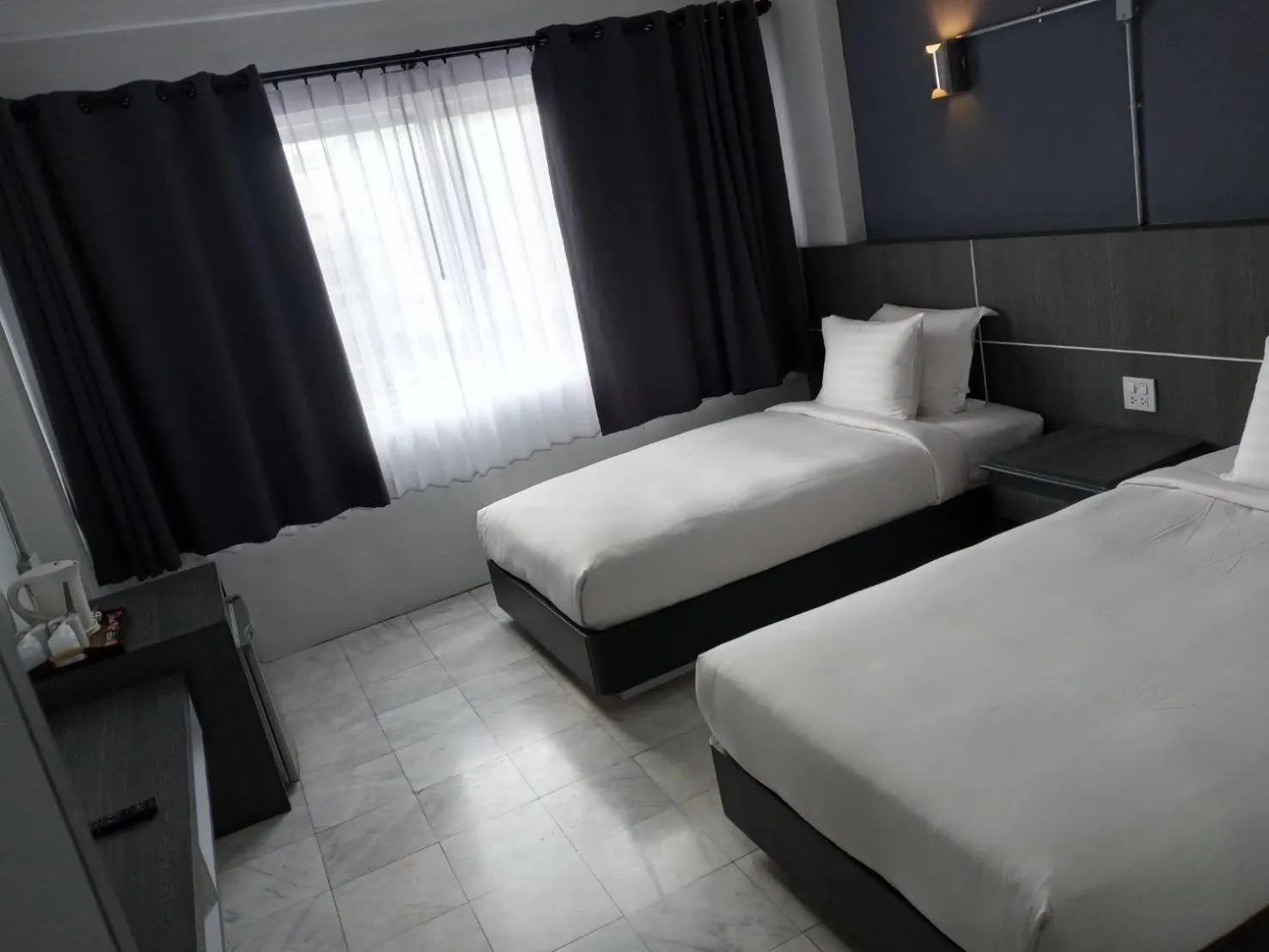 Bed in The Inka Hotel