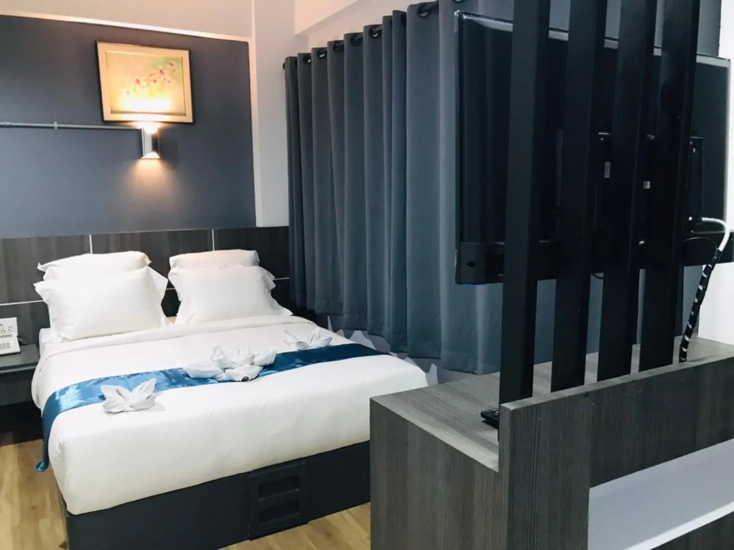 Bed in The Inka Hotel