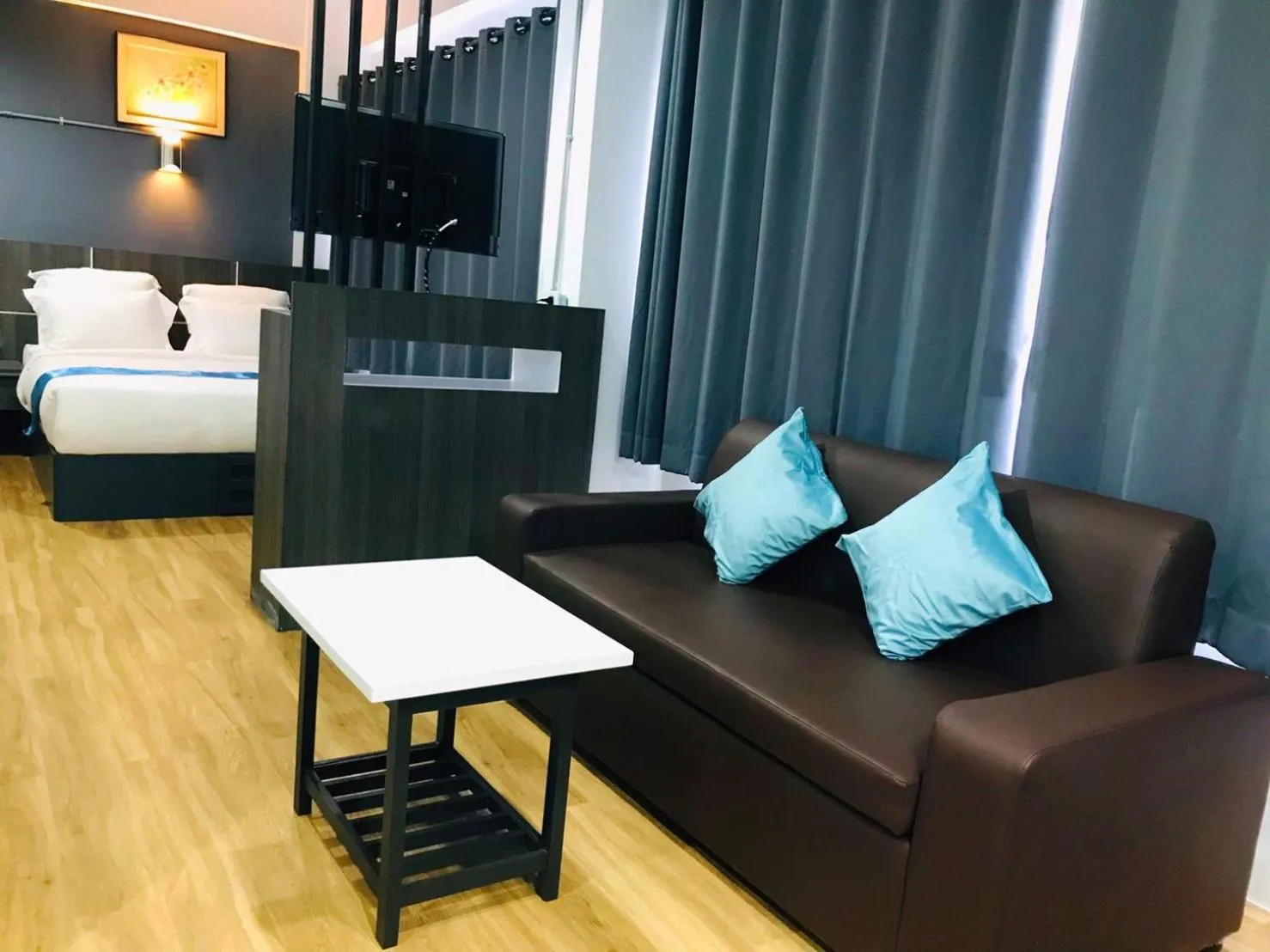 Bed in The Inka Hotel