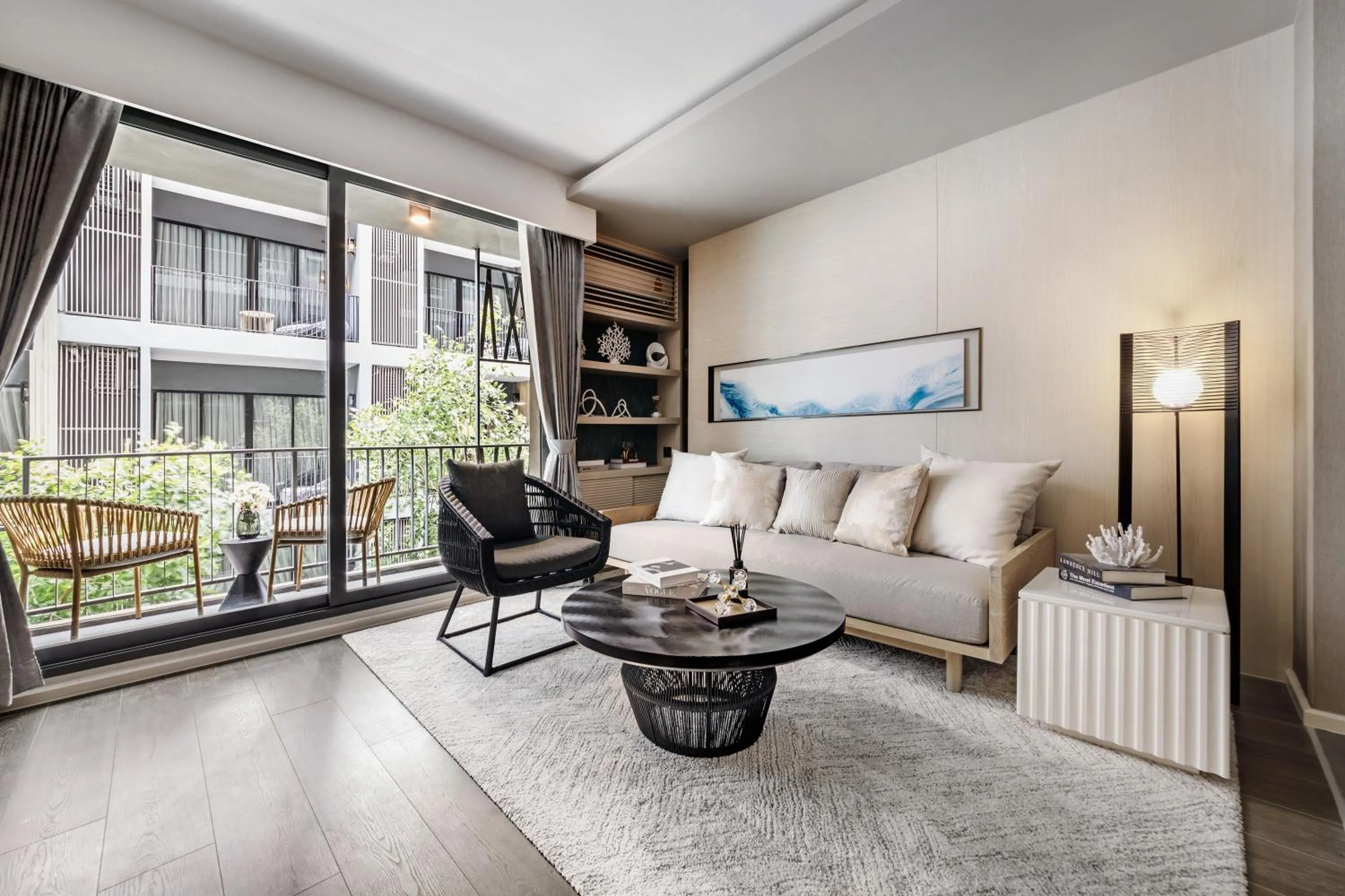 Living room in Bayphere Hotel Pattaya JC