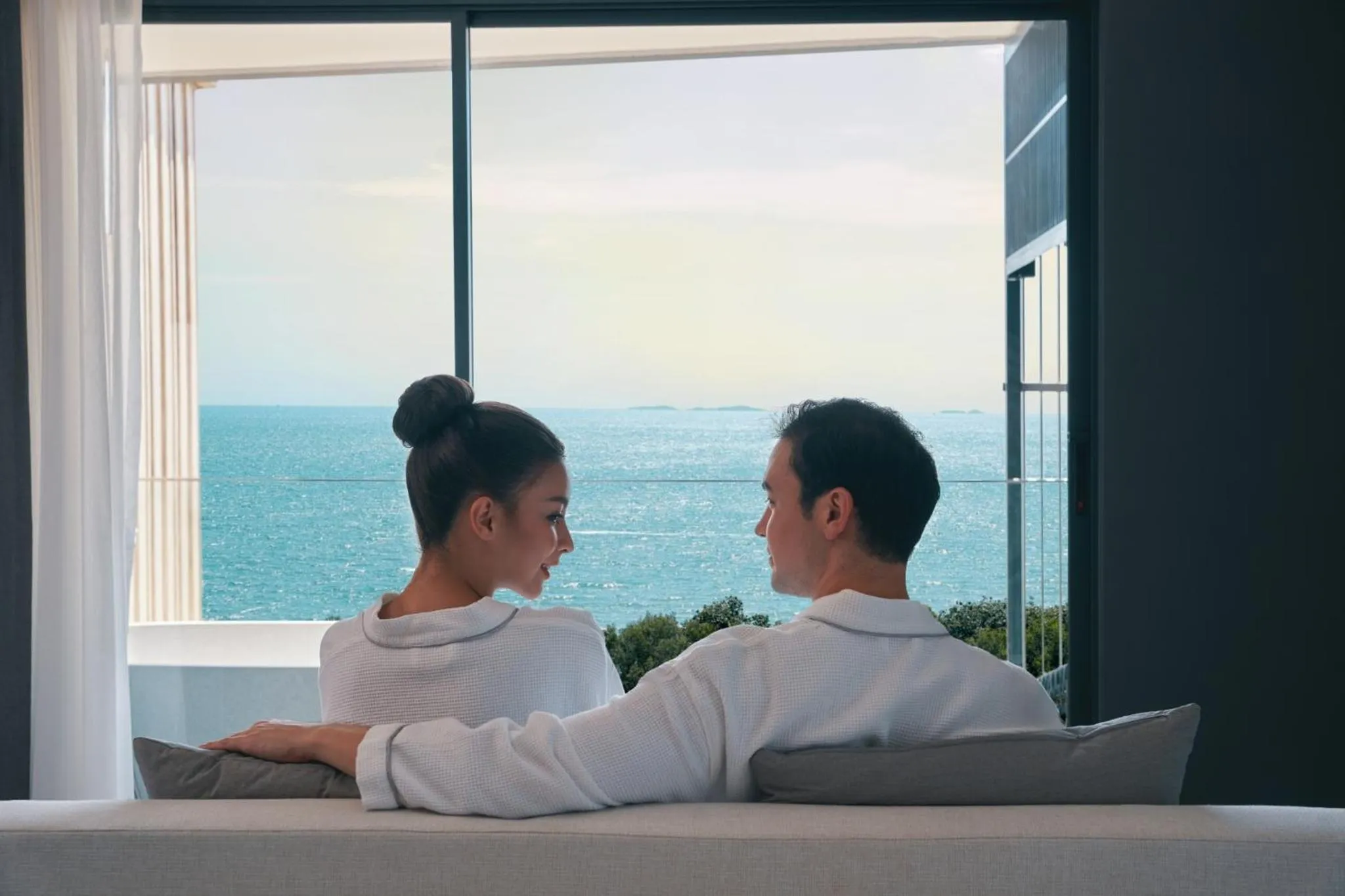 Sea view in Bayphere Hotel Pattaya JC