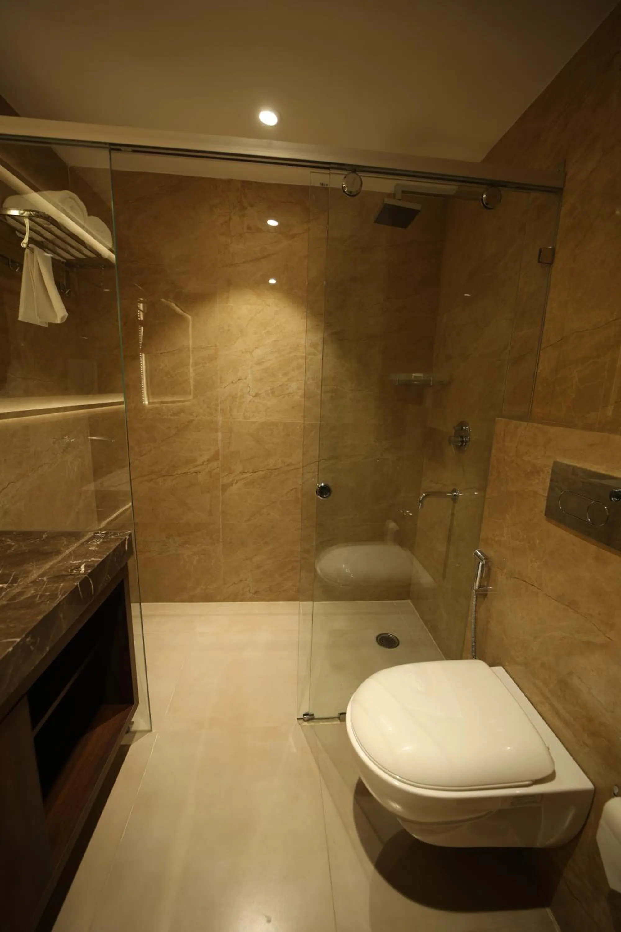 Bathroom in Hotel The Vilana A Unit of JG Developers Rishikesh