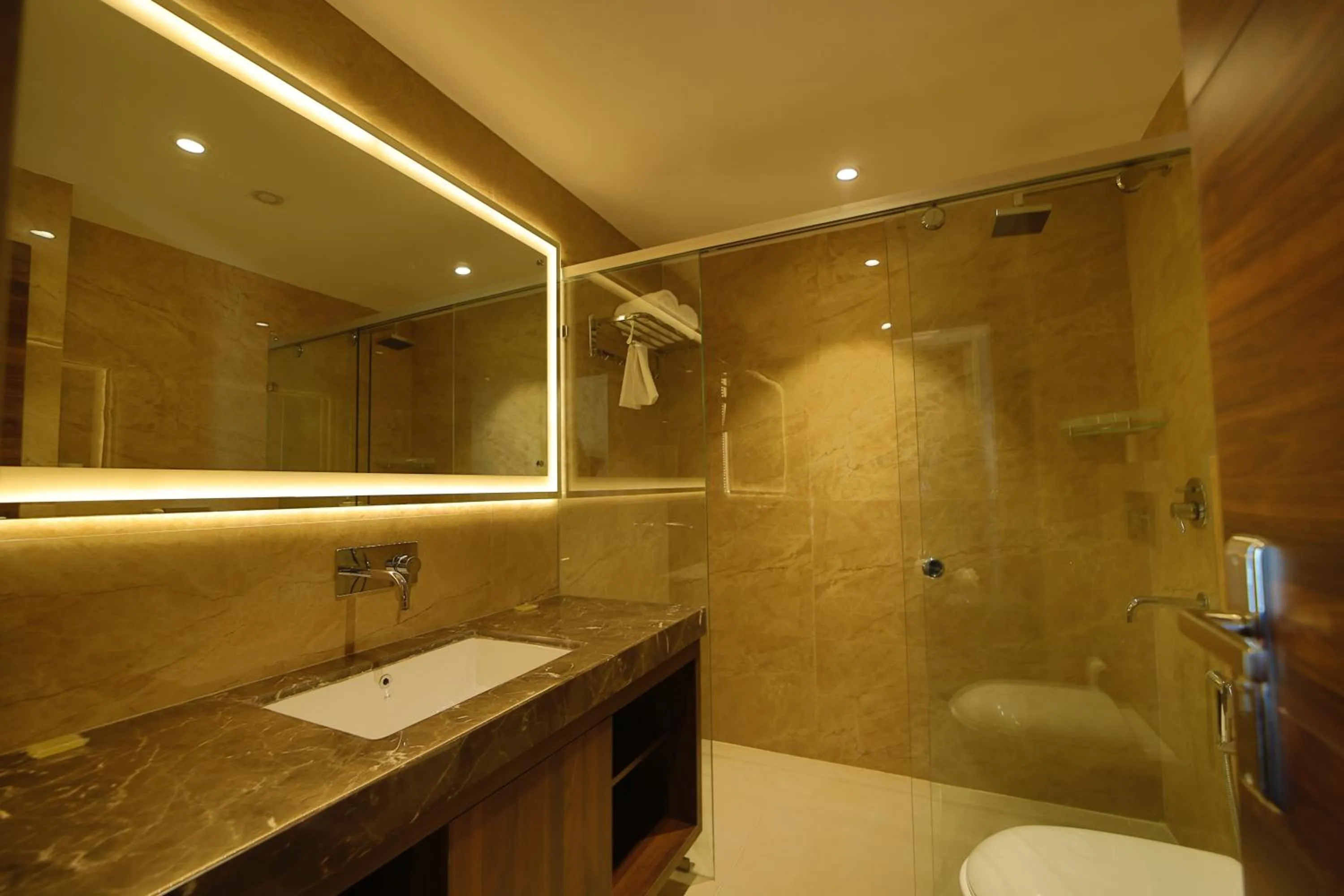 Bathroom in Hotel The Vilana A Unit of JG Developers Rishikesh
