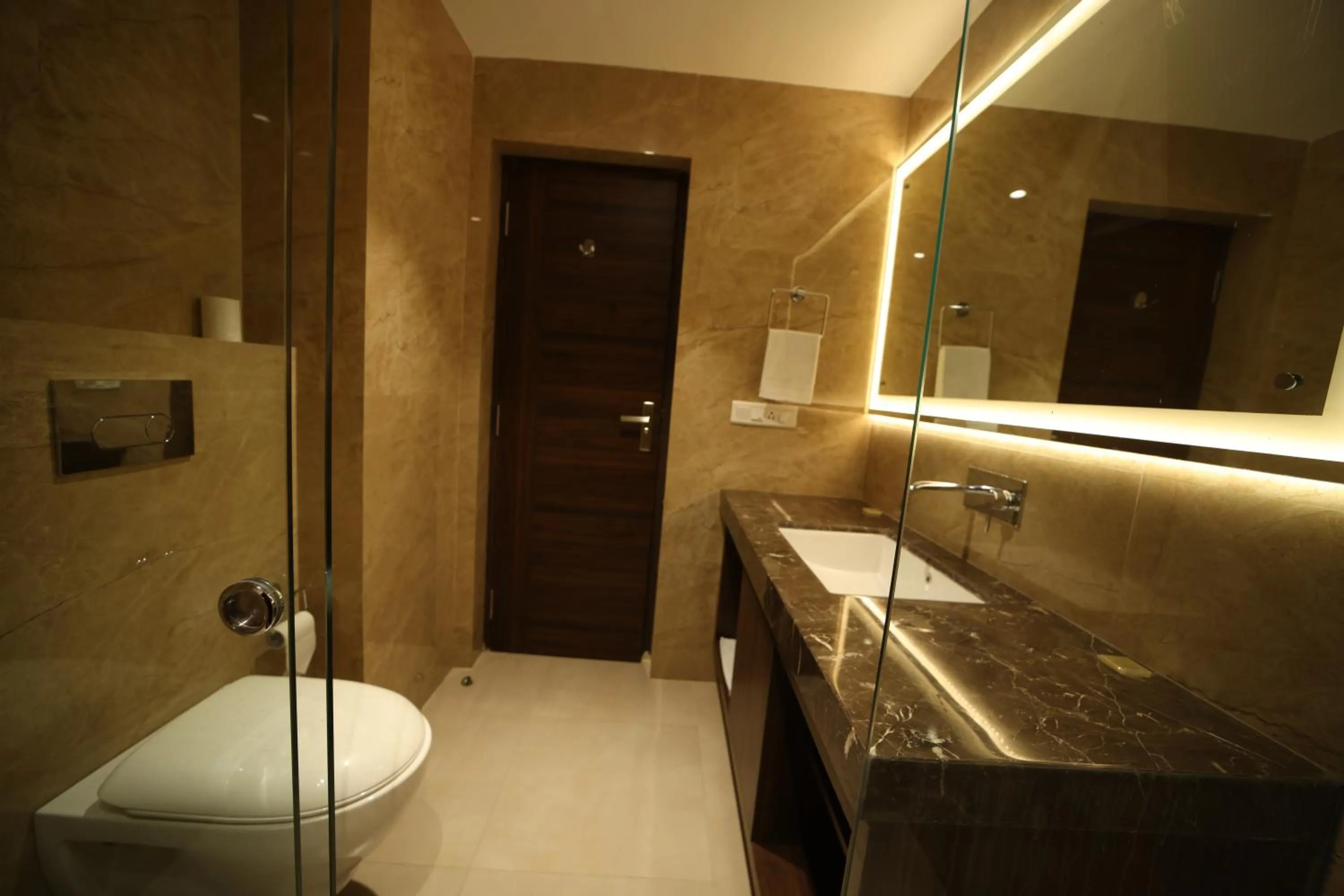 Bathroom in Hotel The Vilana A Unit of JG Developers Rishikesh