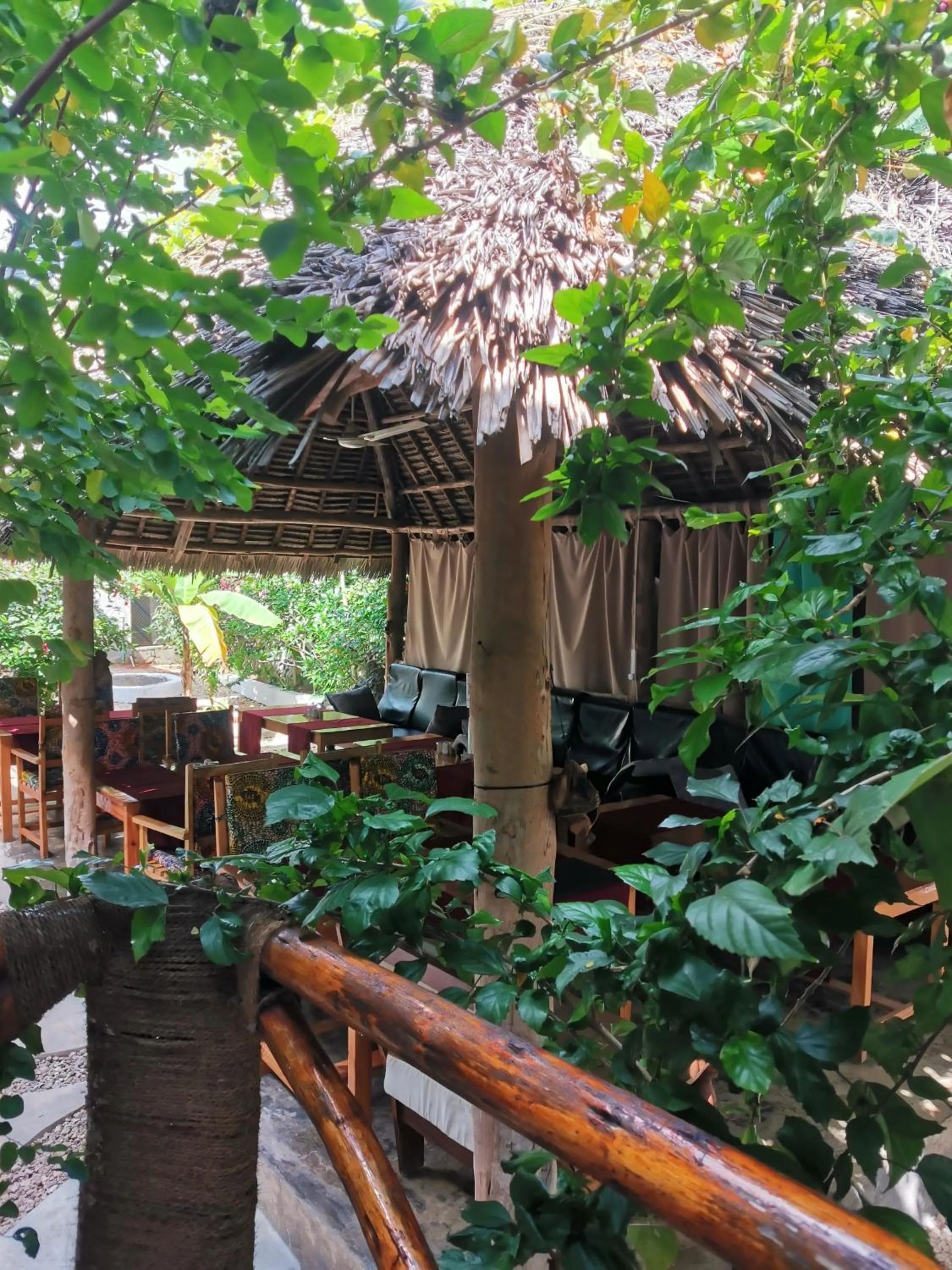 Patio in Savi House Nungwi