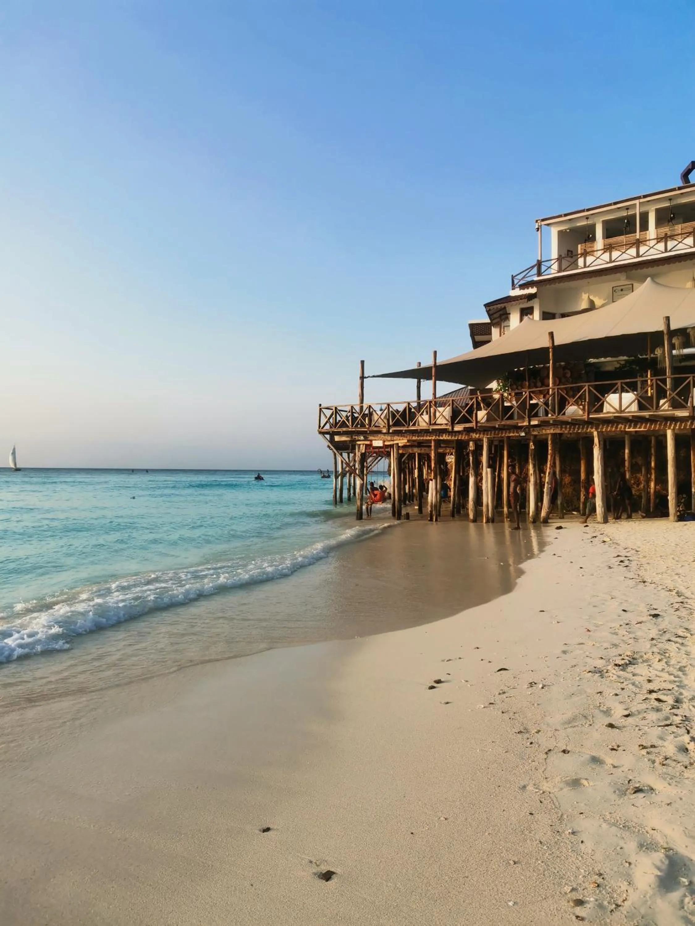 Beach in Savi House Nungwi