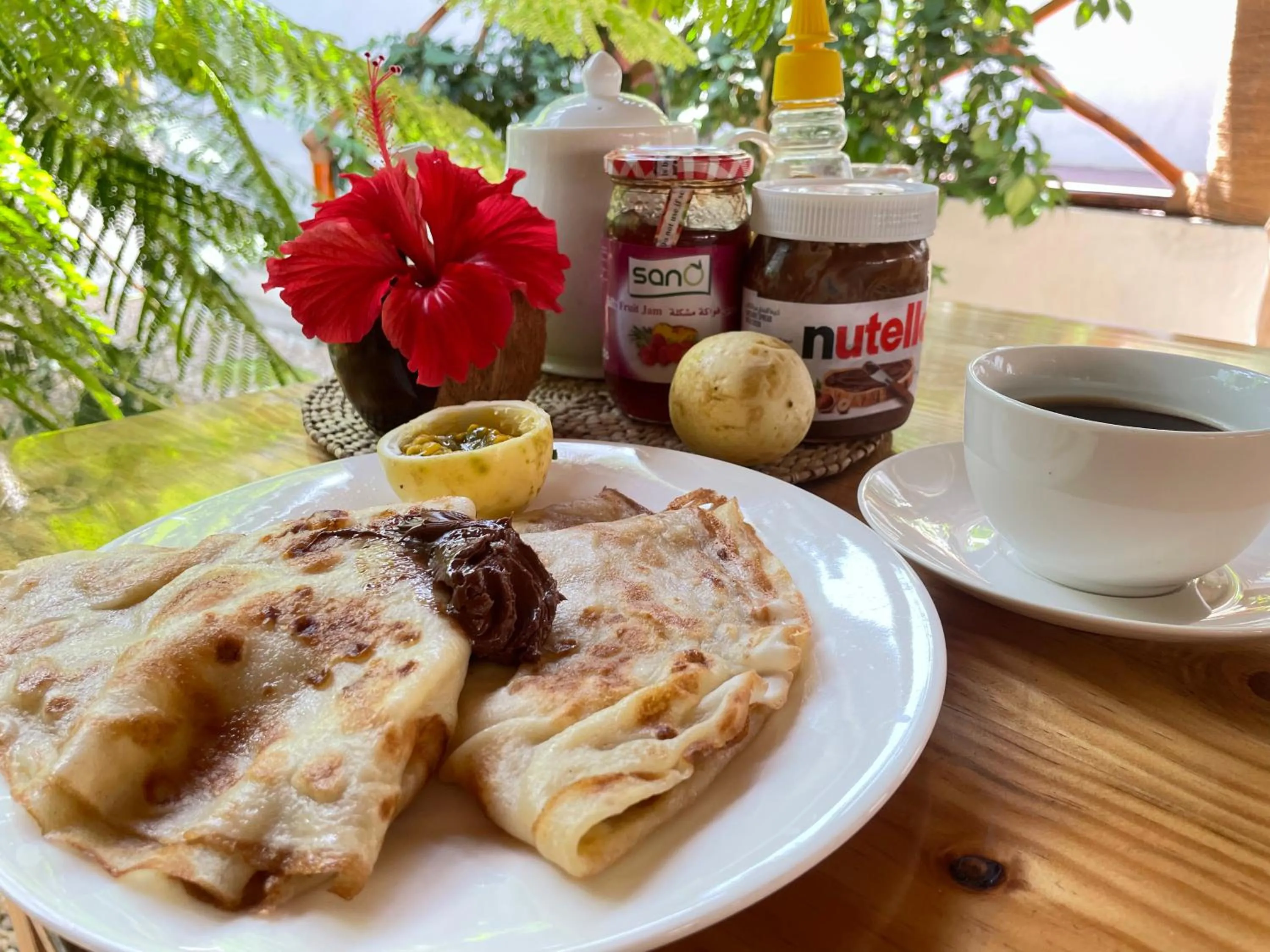 Food in Savi House Nungwi