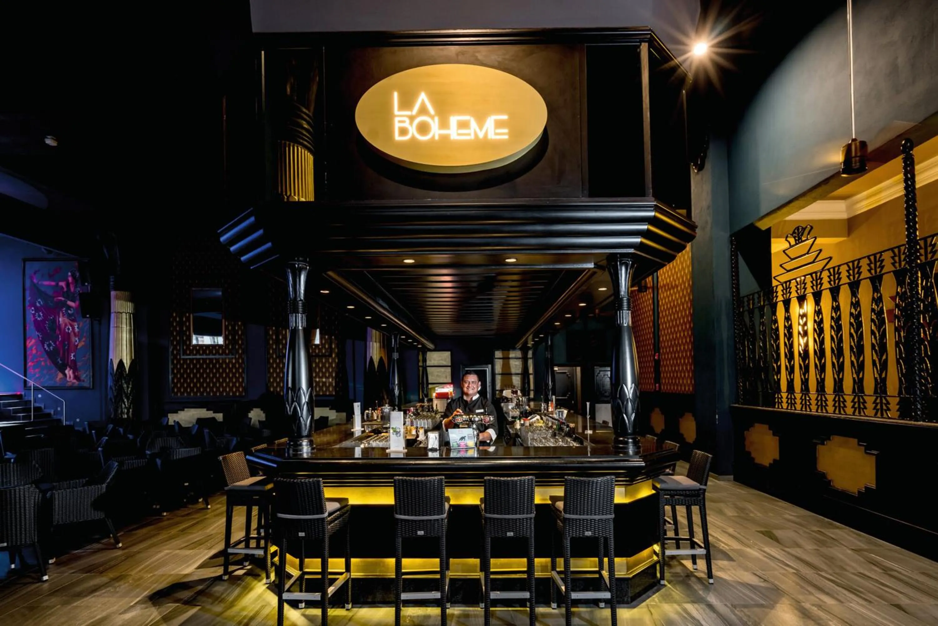 Lounge or bar in Riu Vallarta - All Inclusive