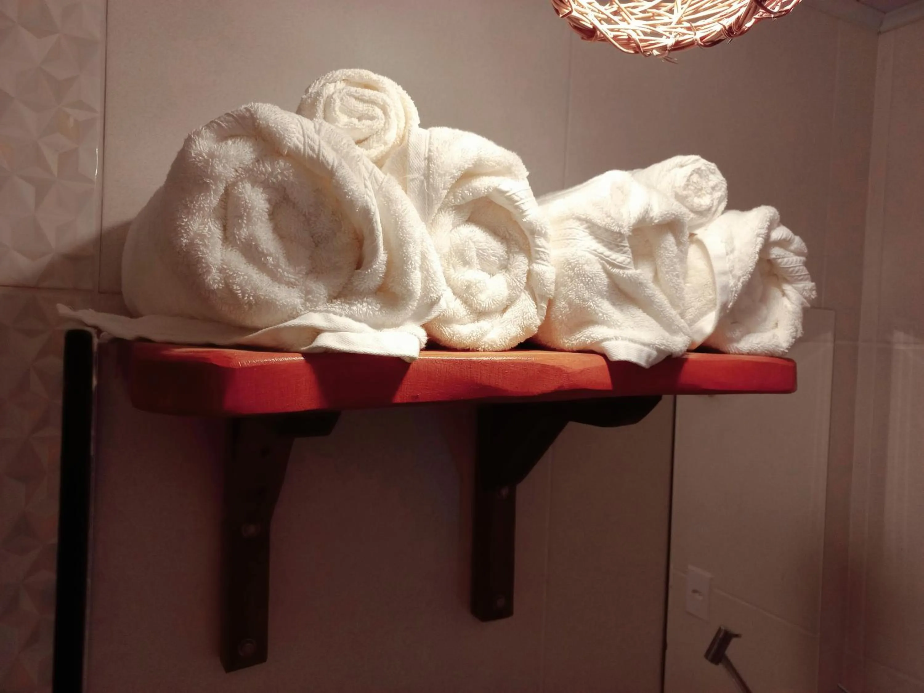 towels in Chalé Palhano Beach