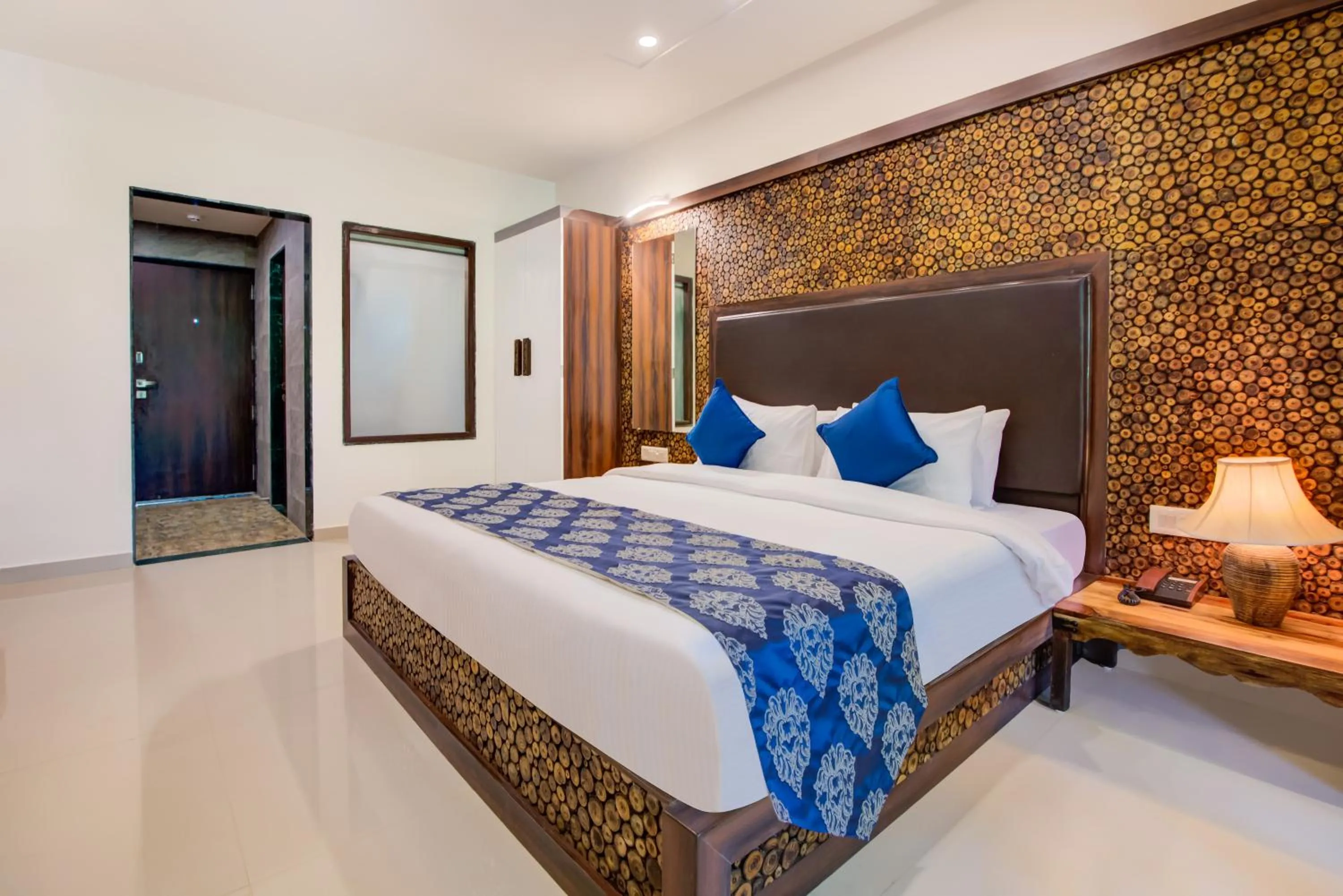 Bed in Club Mahindra Netrang