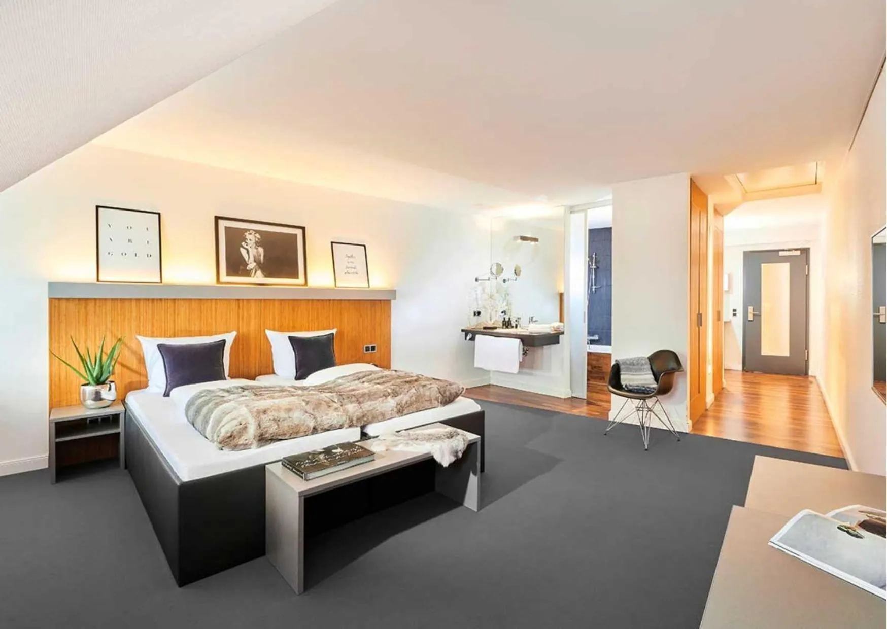 Bed in Nena Hotel Bremen