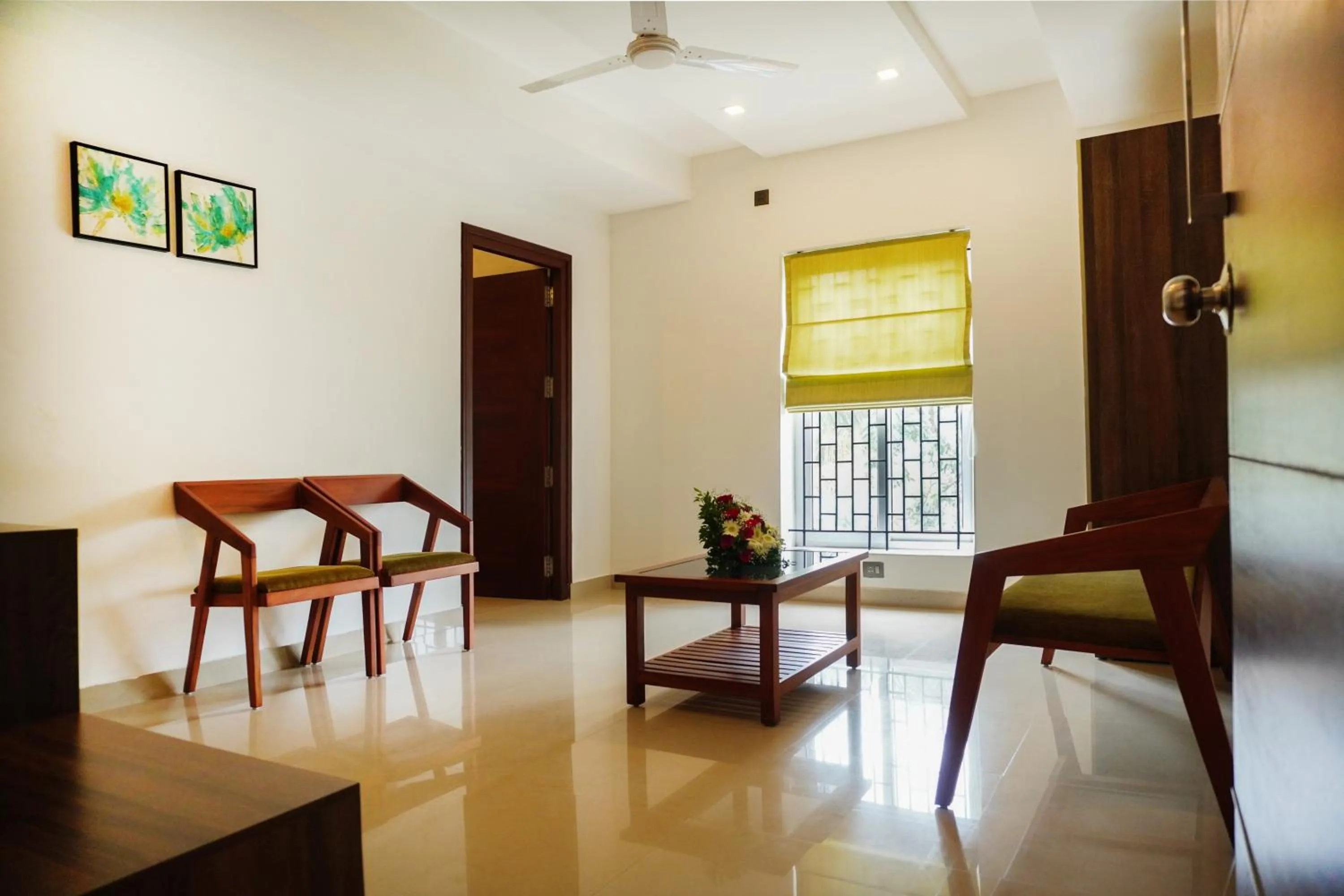 Living room in Sreepathi Mayoogha