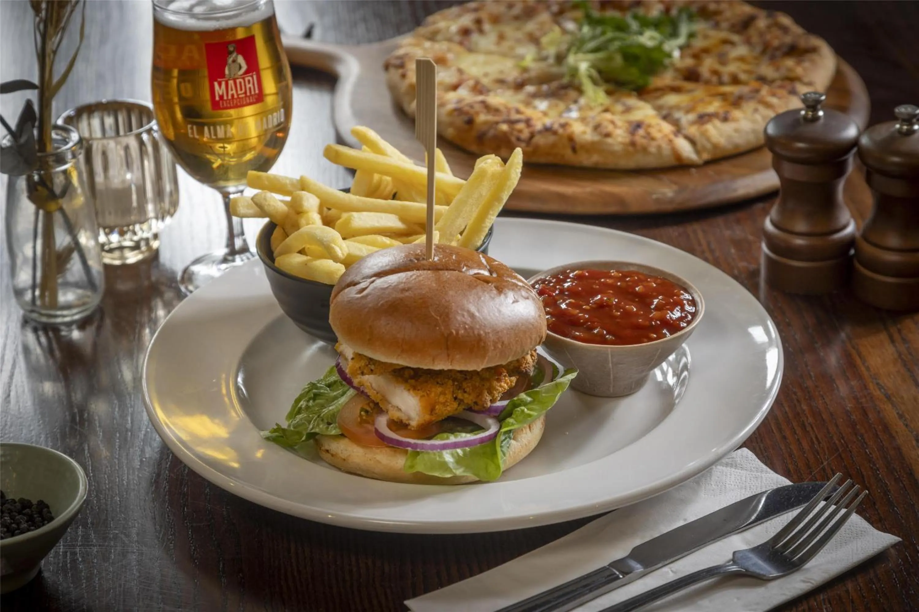 Food and drinks in Casa Mere Manchester Airport, Knutsford, Sure Collection by Best Western