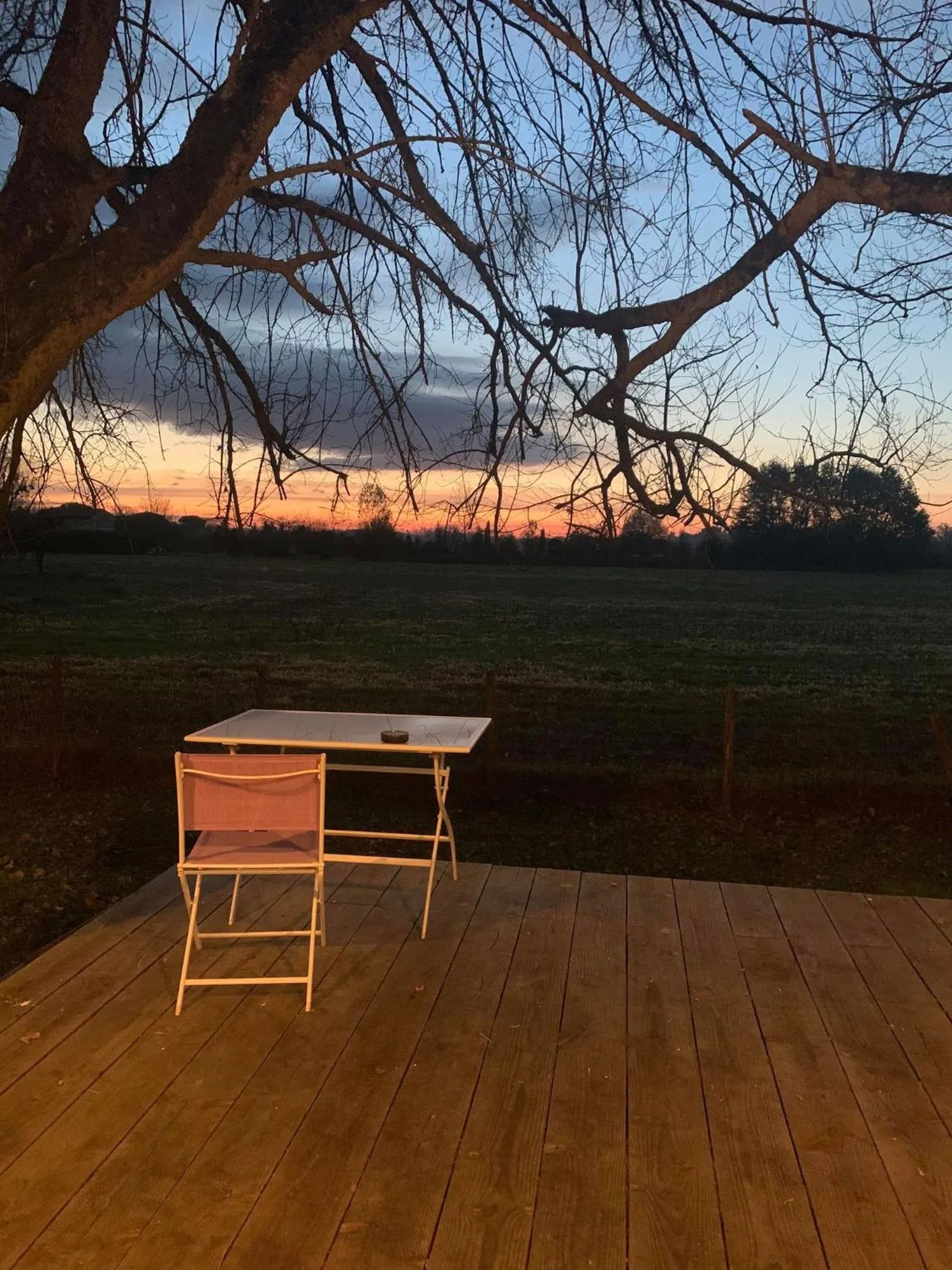 Balcony/Terrace in Le chalet du Bord de l'eau