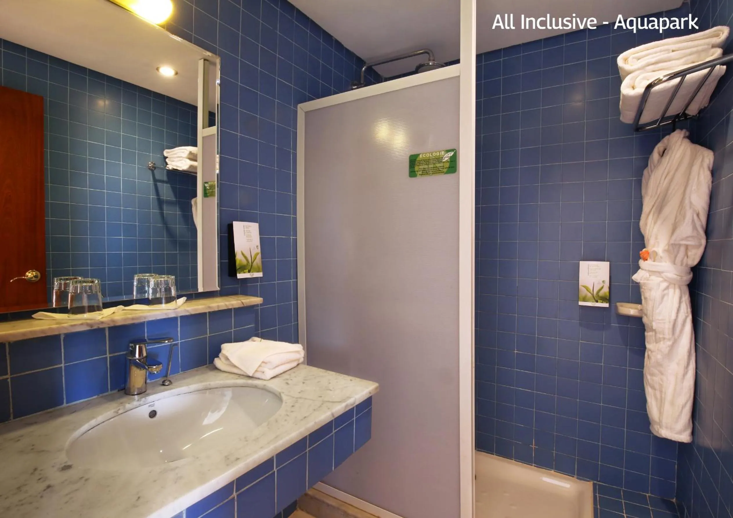 Bathroom in Valeria Madina Club - All Inclusive